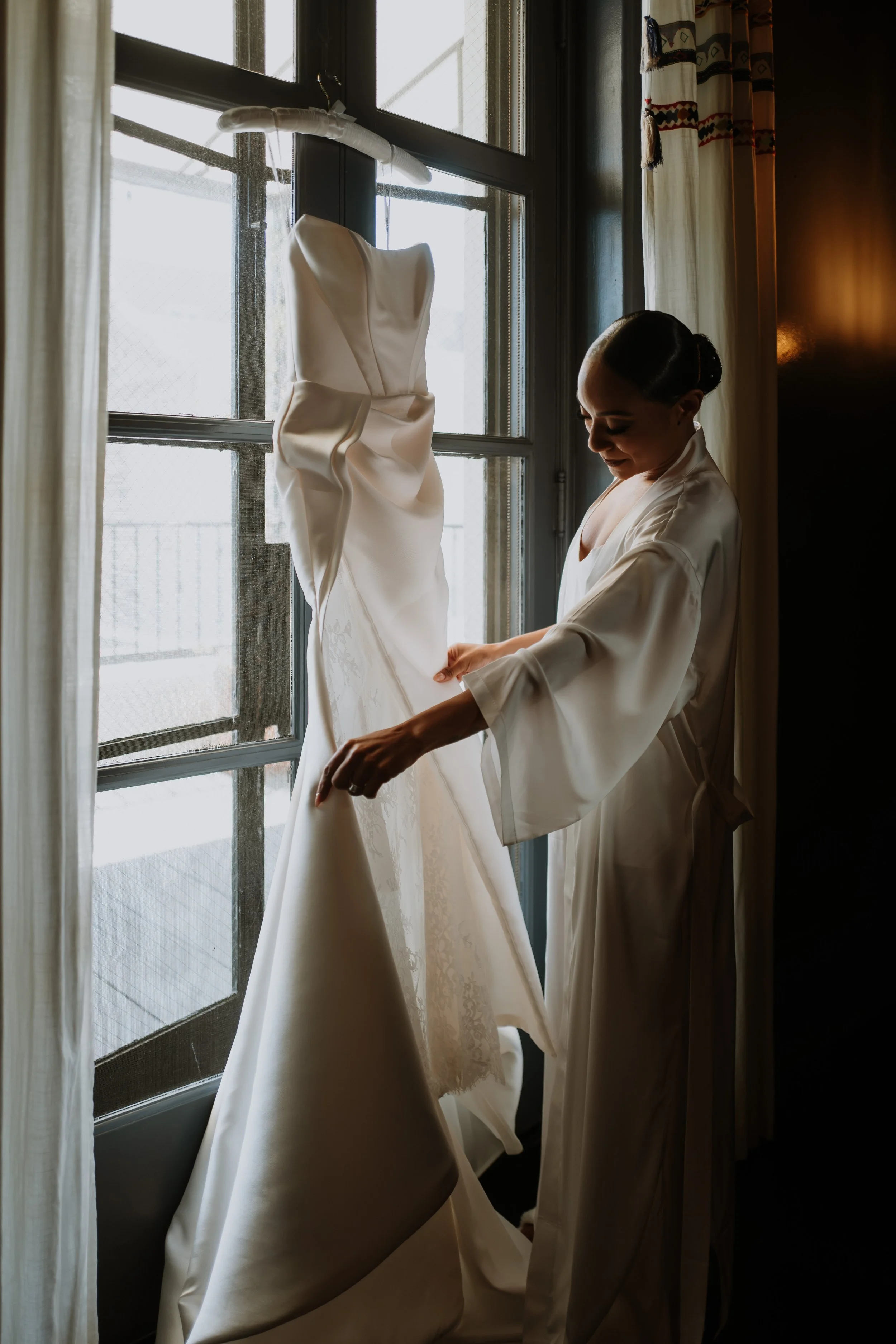 bride getting ready details