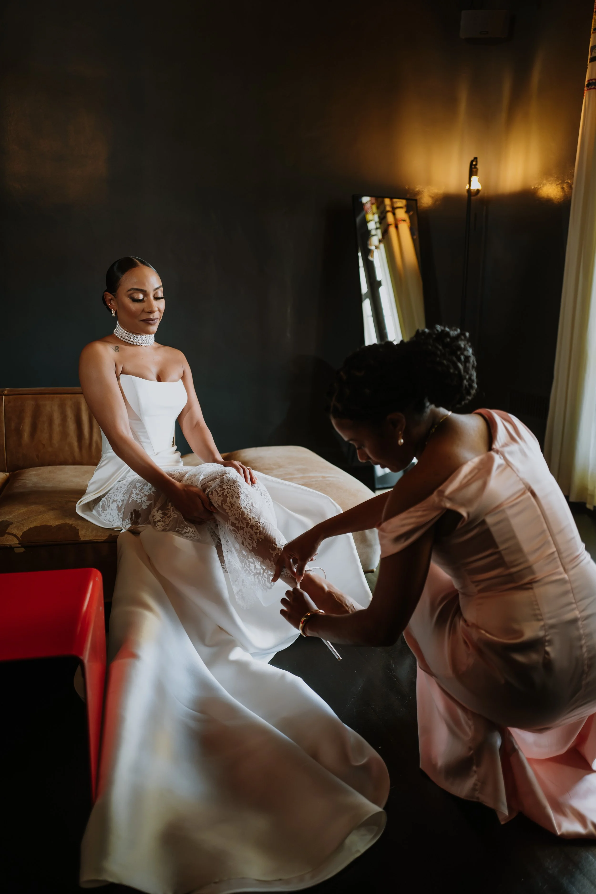 bride getting ready details