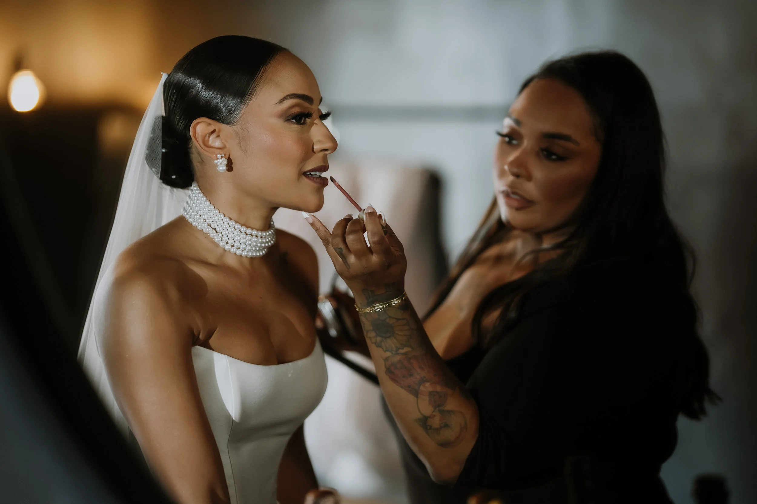 bride getting ready details