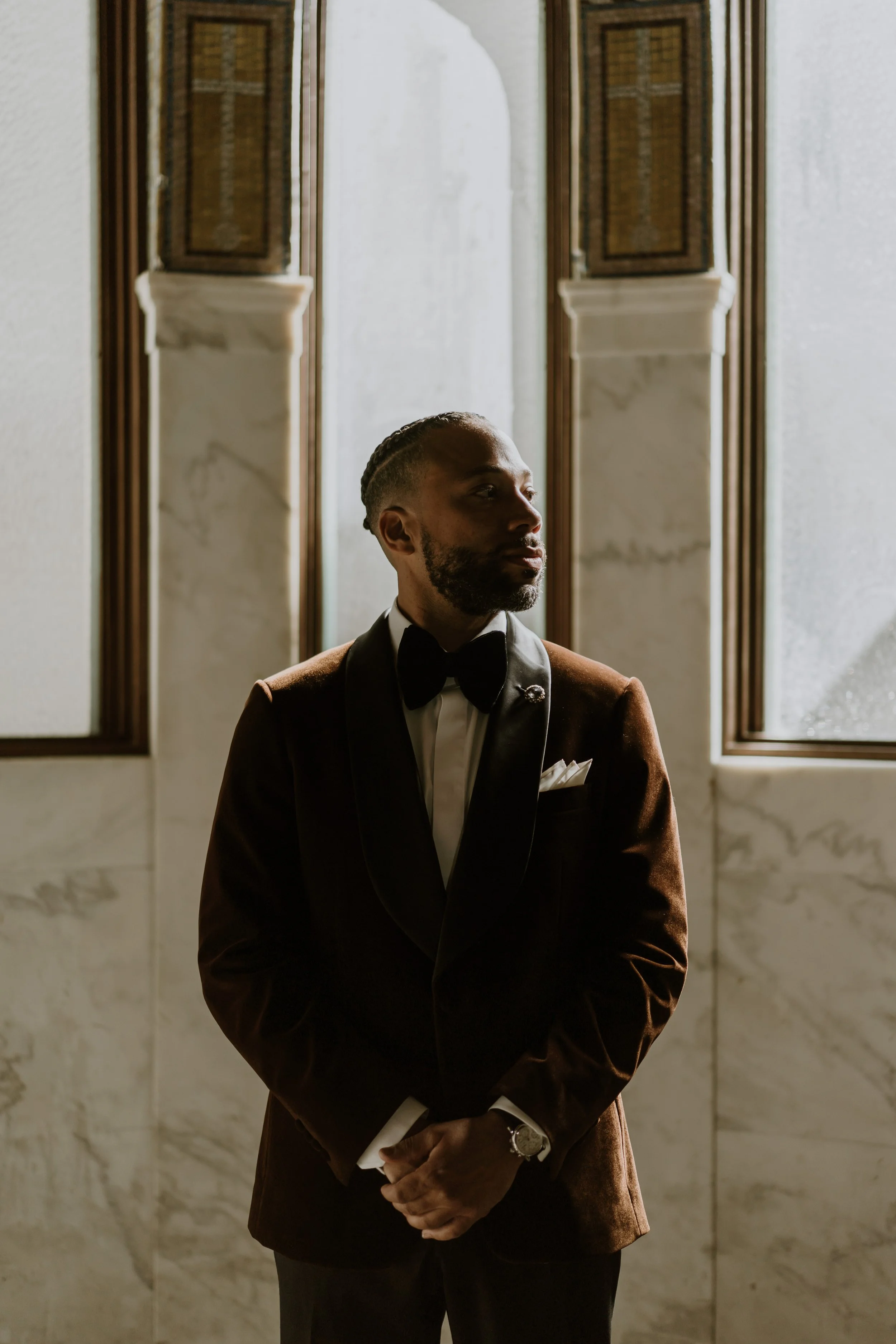 groom getting ready details