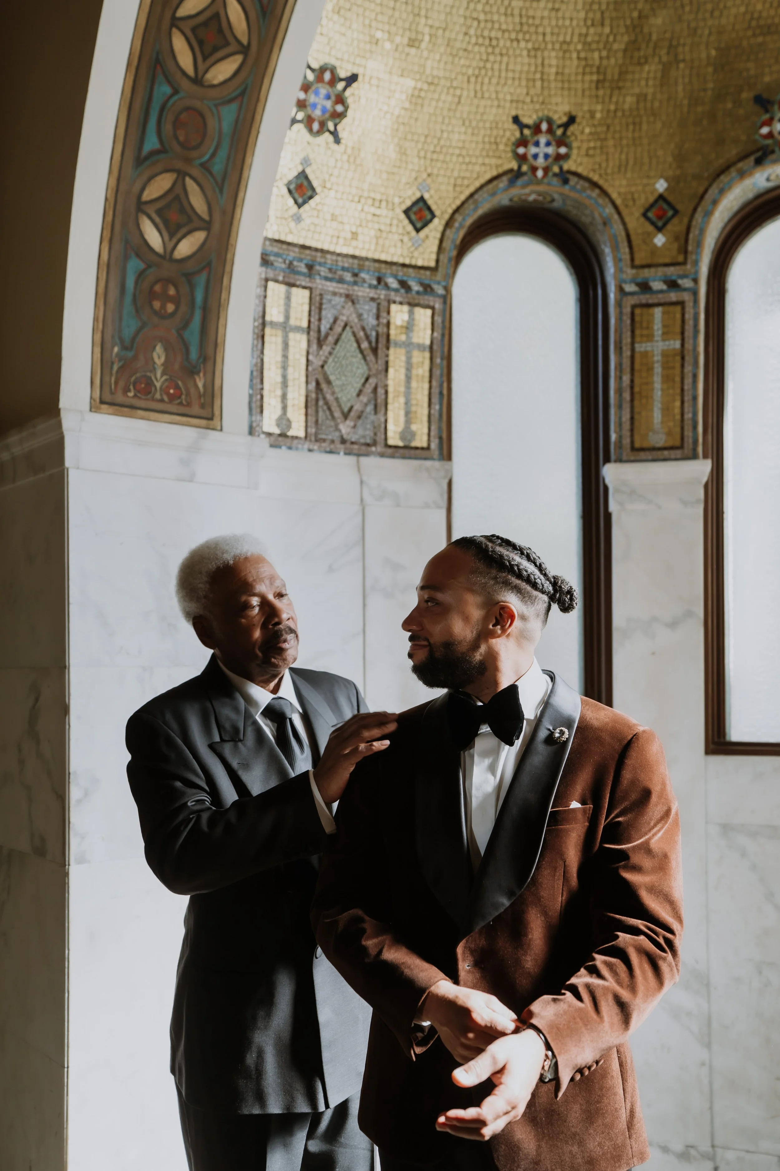 groom getting ready details