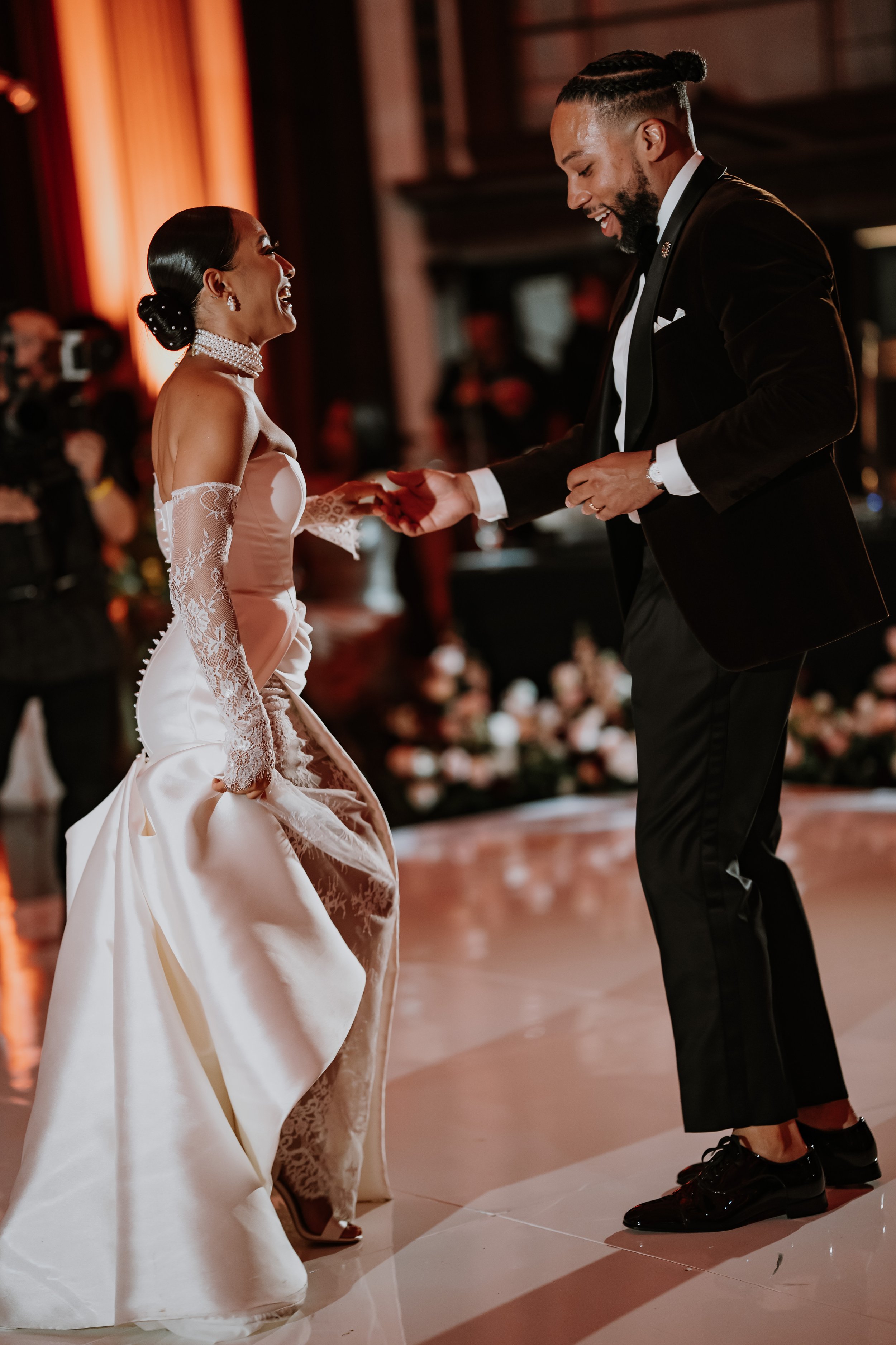 wedding reception at vibiana in los angeles