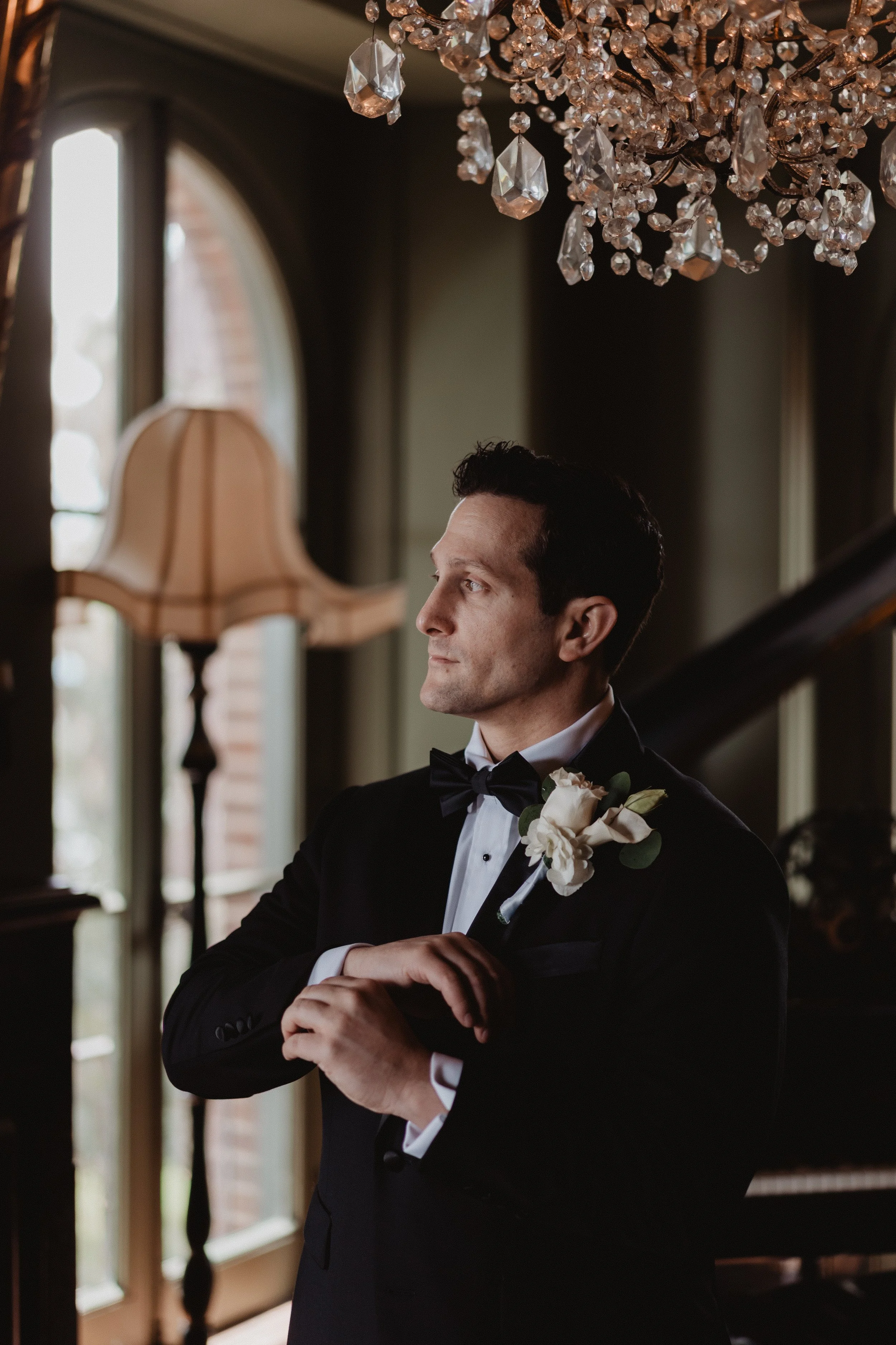 groom getting ready details
