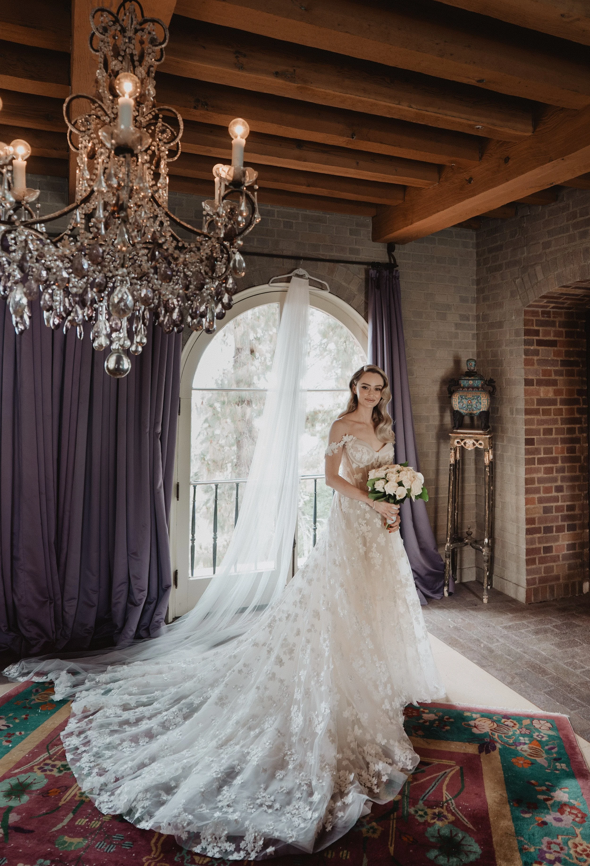 bride getting ready details