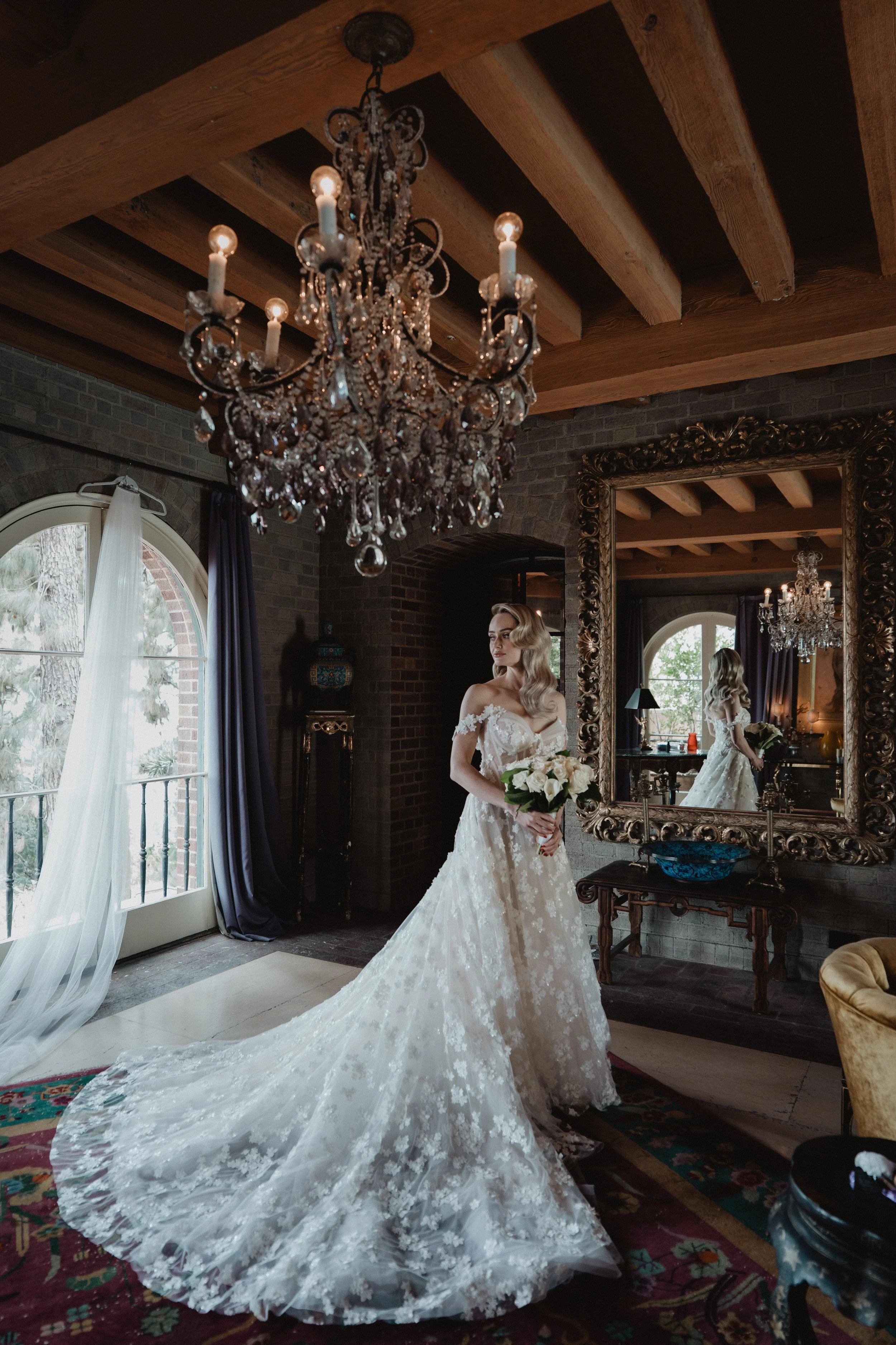 bride getting ready details