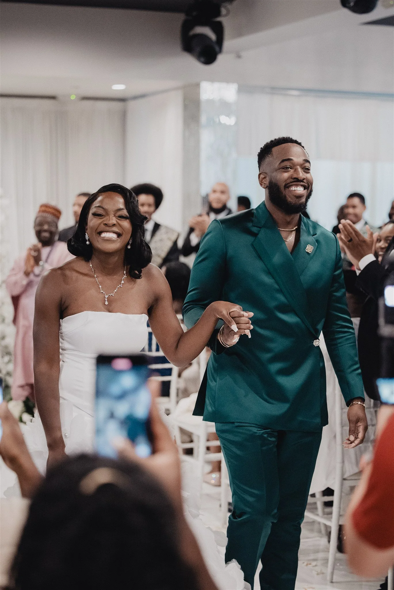 wedding ceremony at vertigo LA