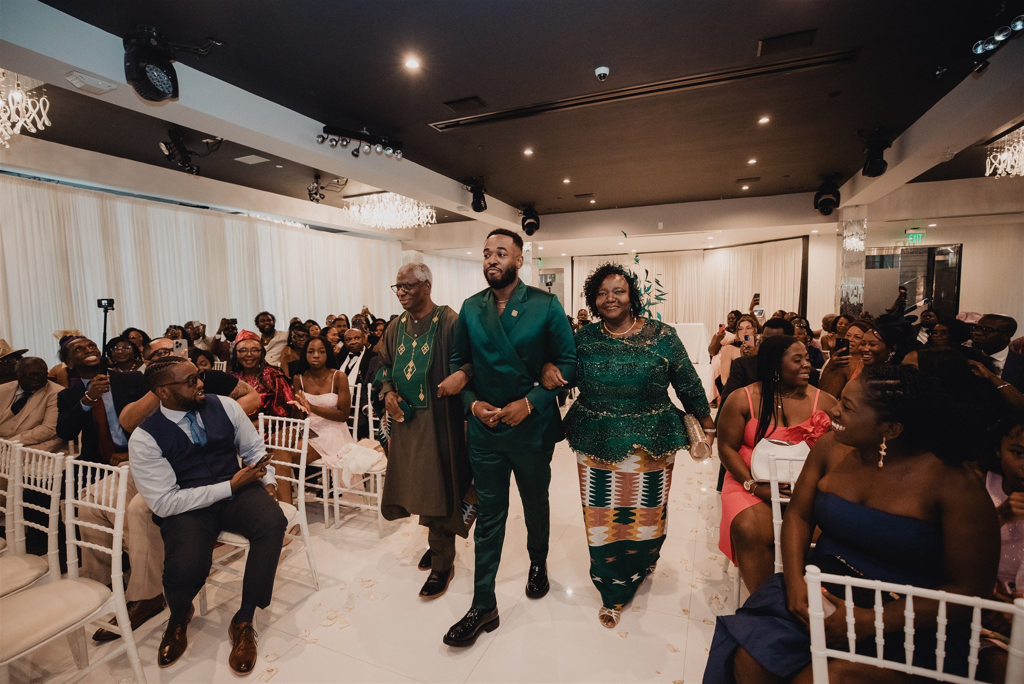 wedding ceremony at vertigo LA