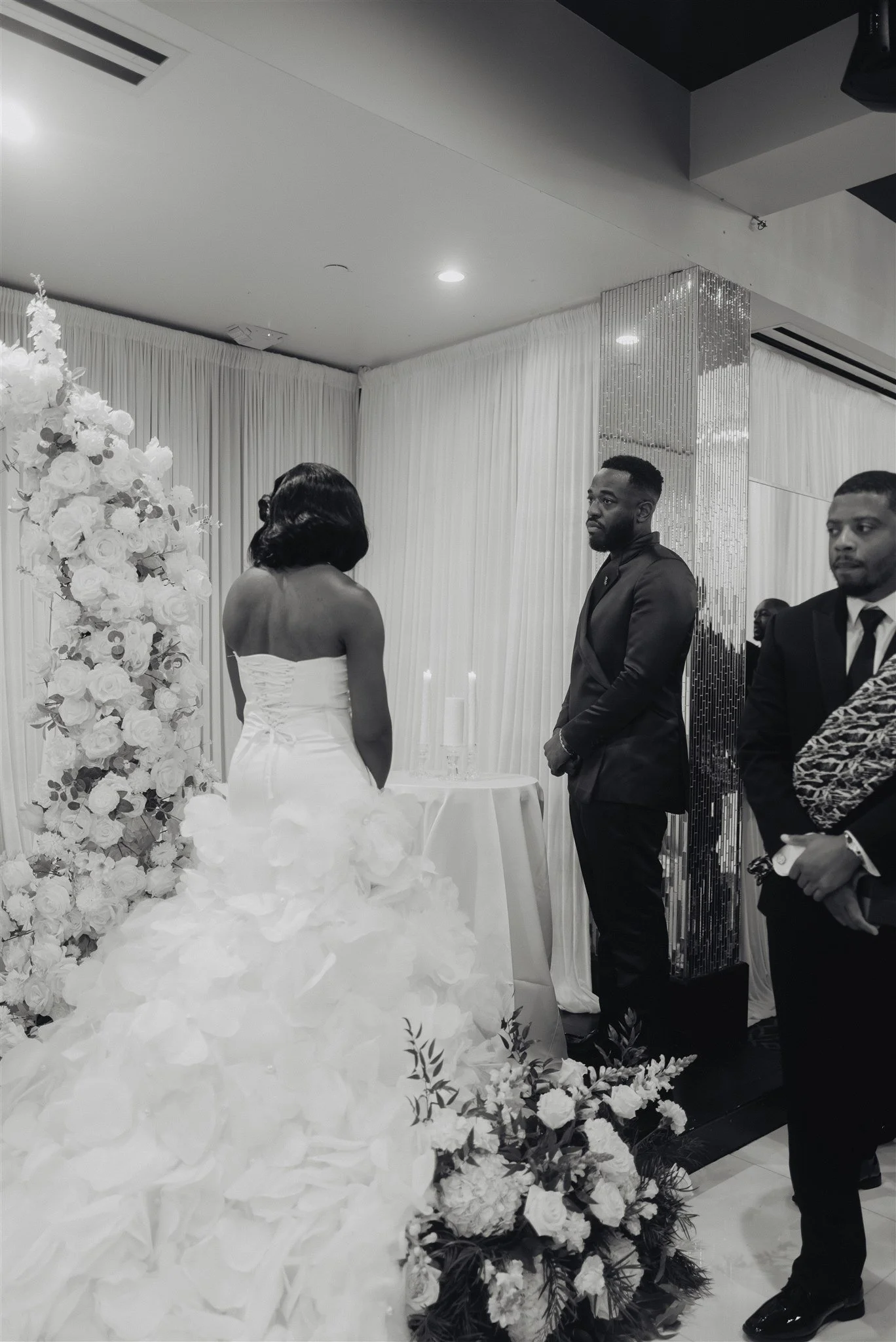 wedding ceremony at vertigo LA