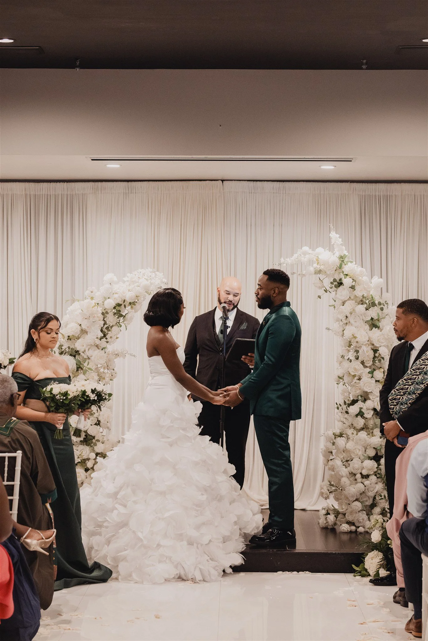 wedding ceremony at vertigo LA