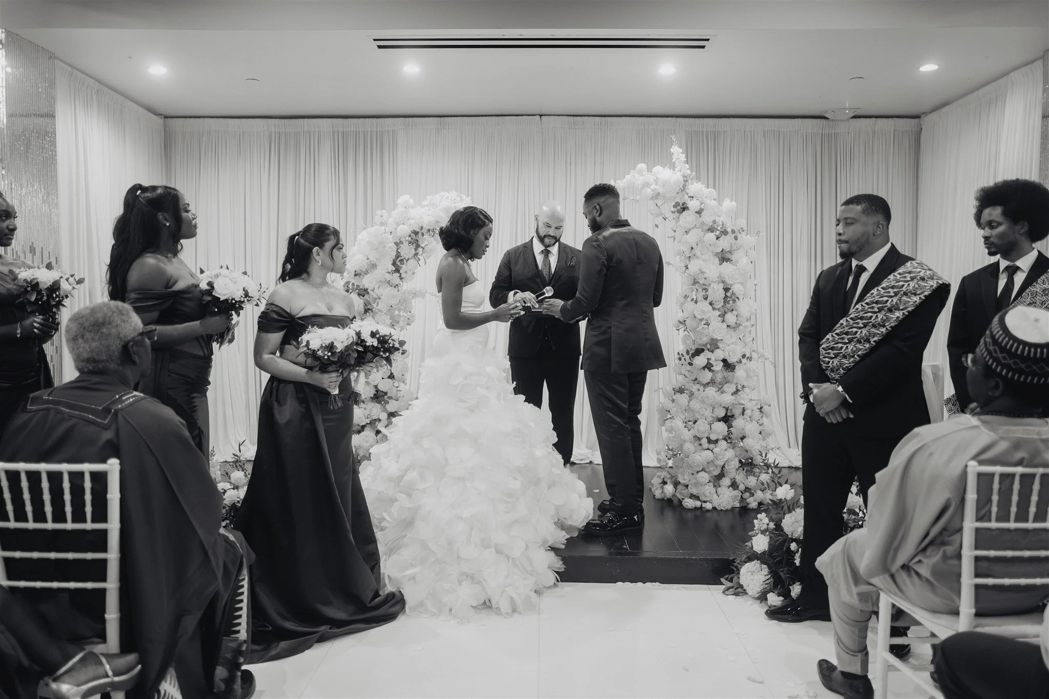 wedding ceremony at vertigo LA