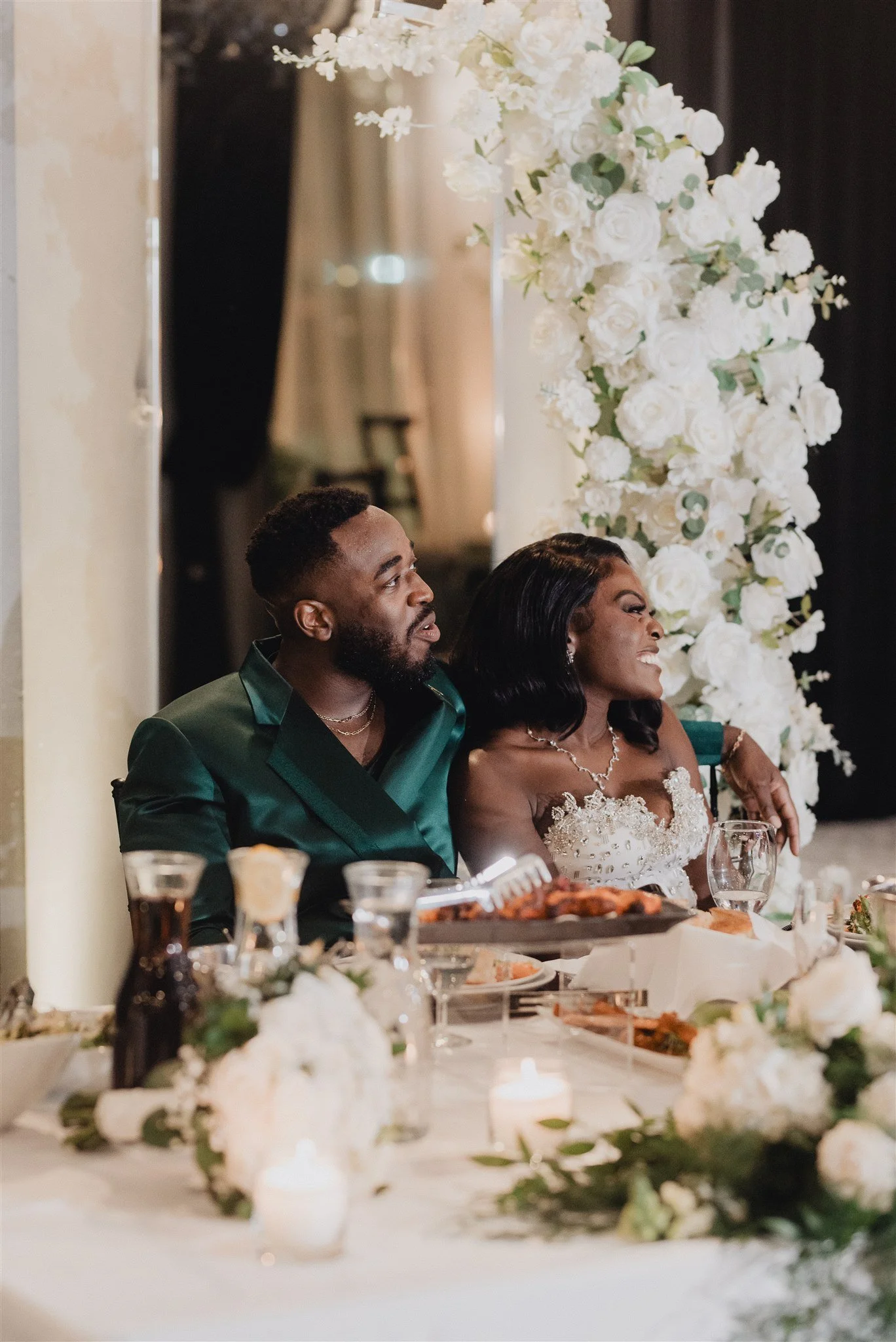 wedding reception at vertigo LA