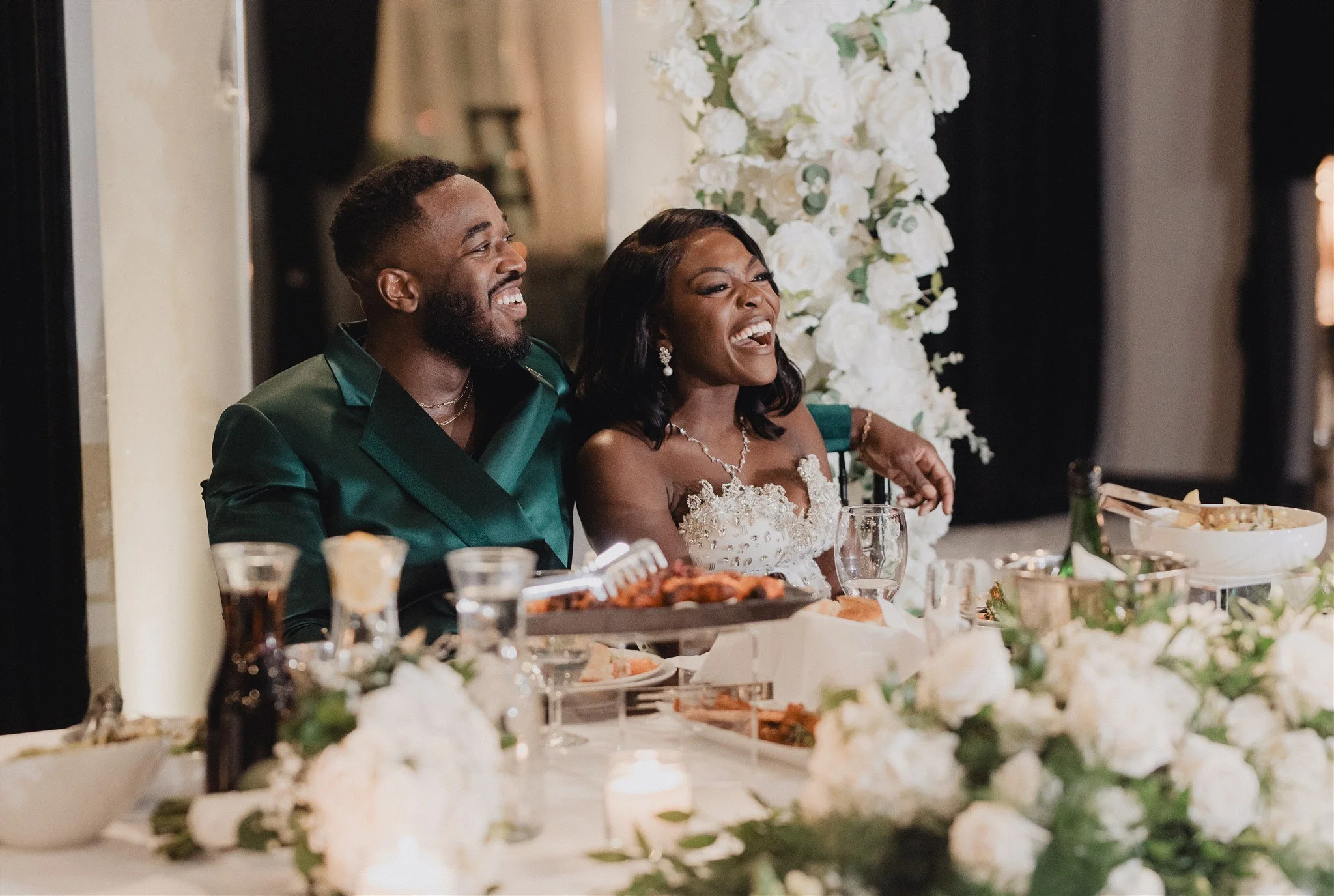 wedding reception at vertigo LA