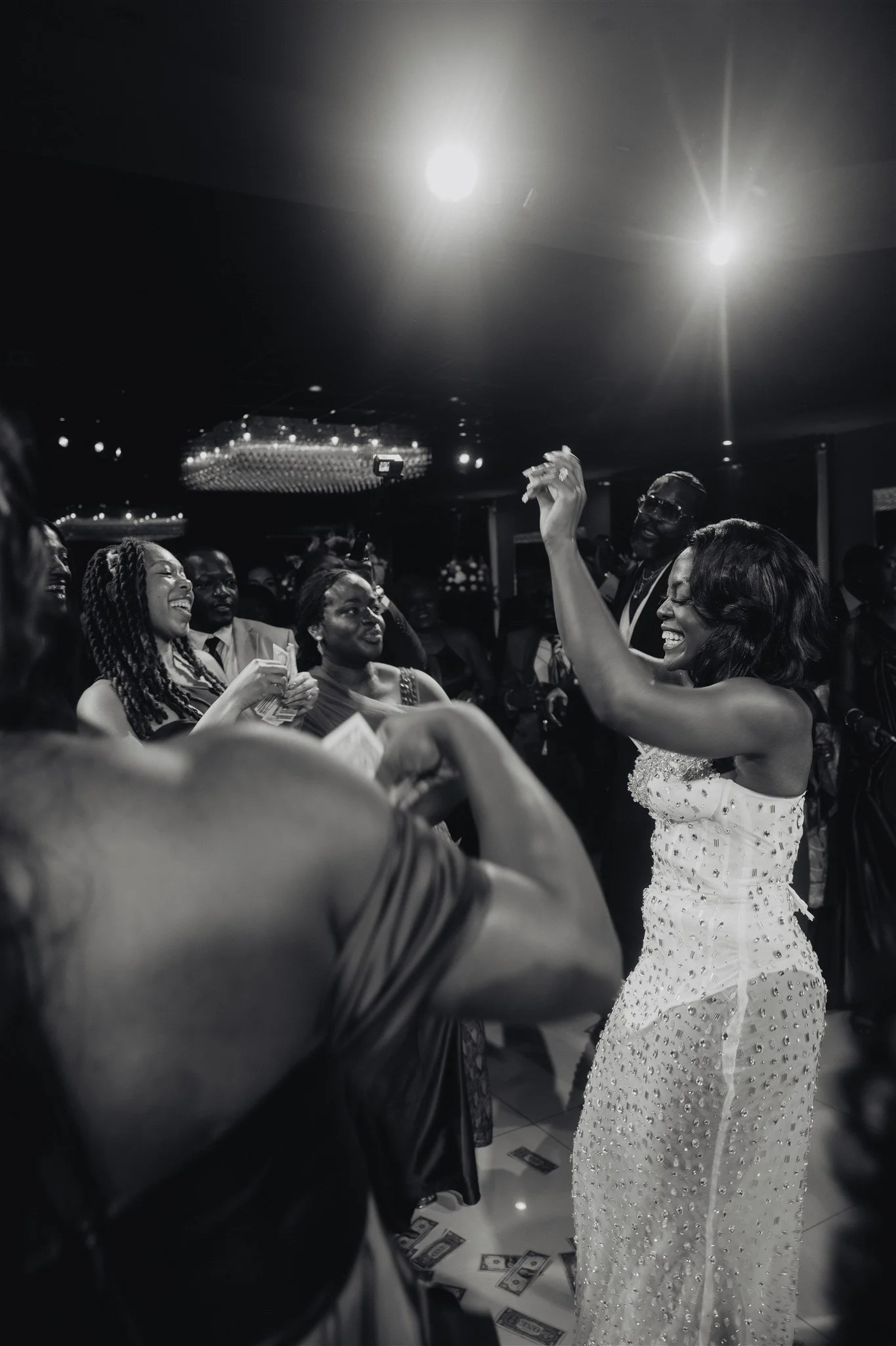 wedding reception at vertigo LA