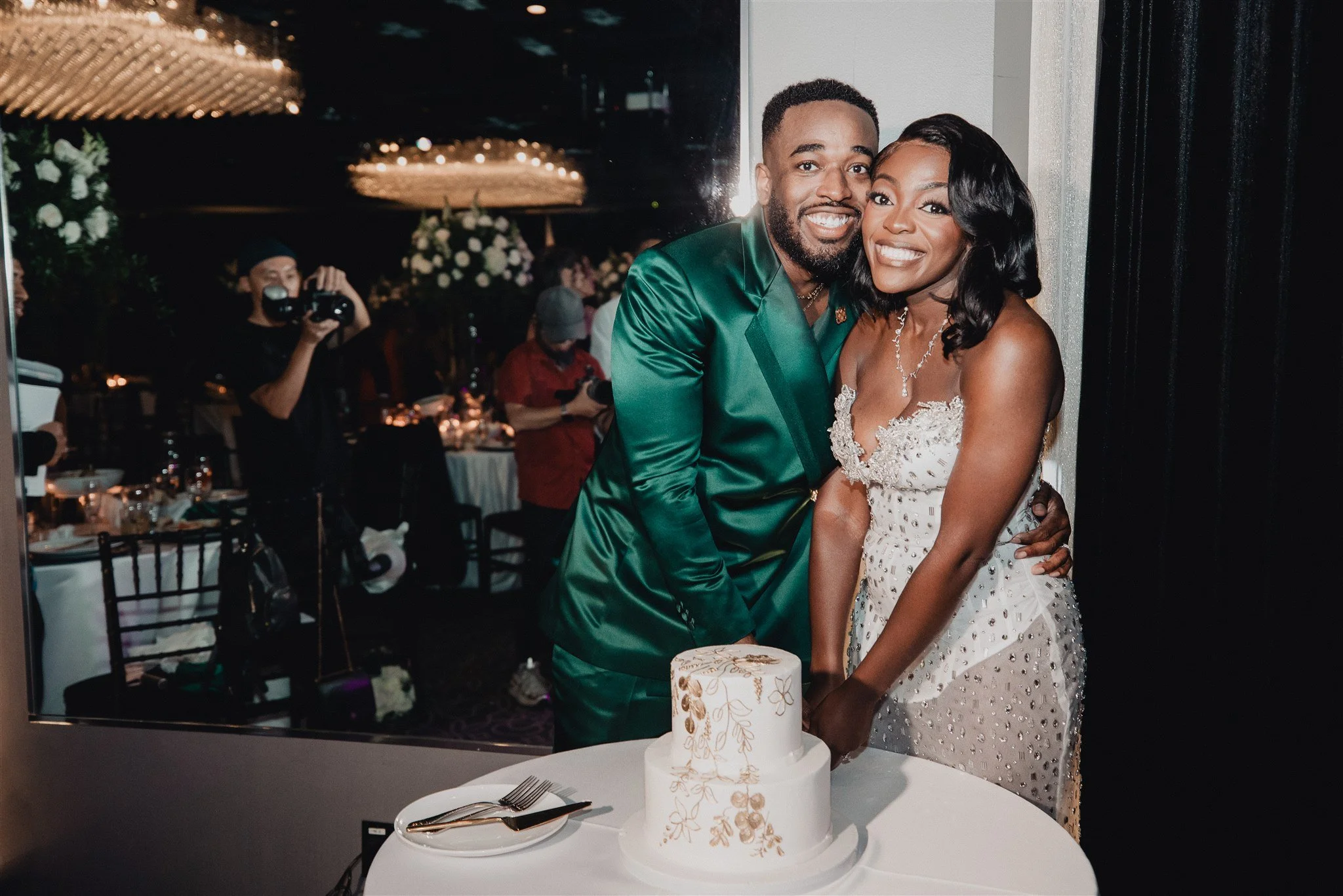 wedding reception at vertigo LA