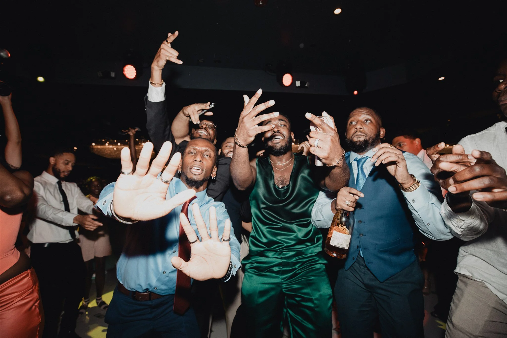 wedding reception at vertigo LA