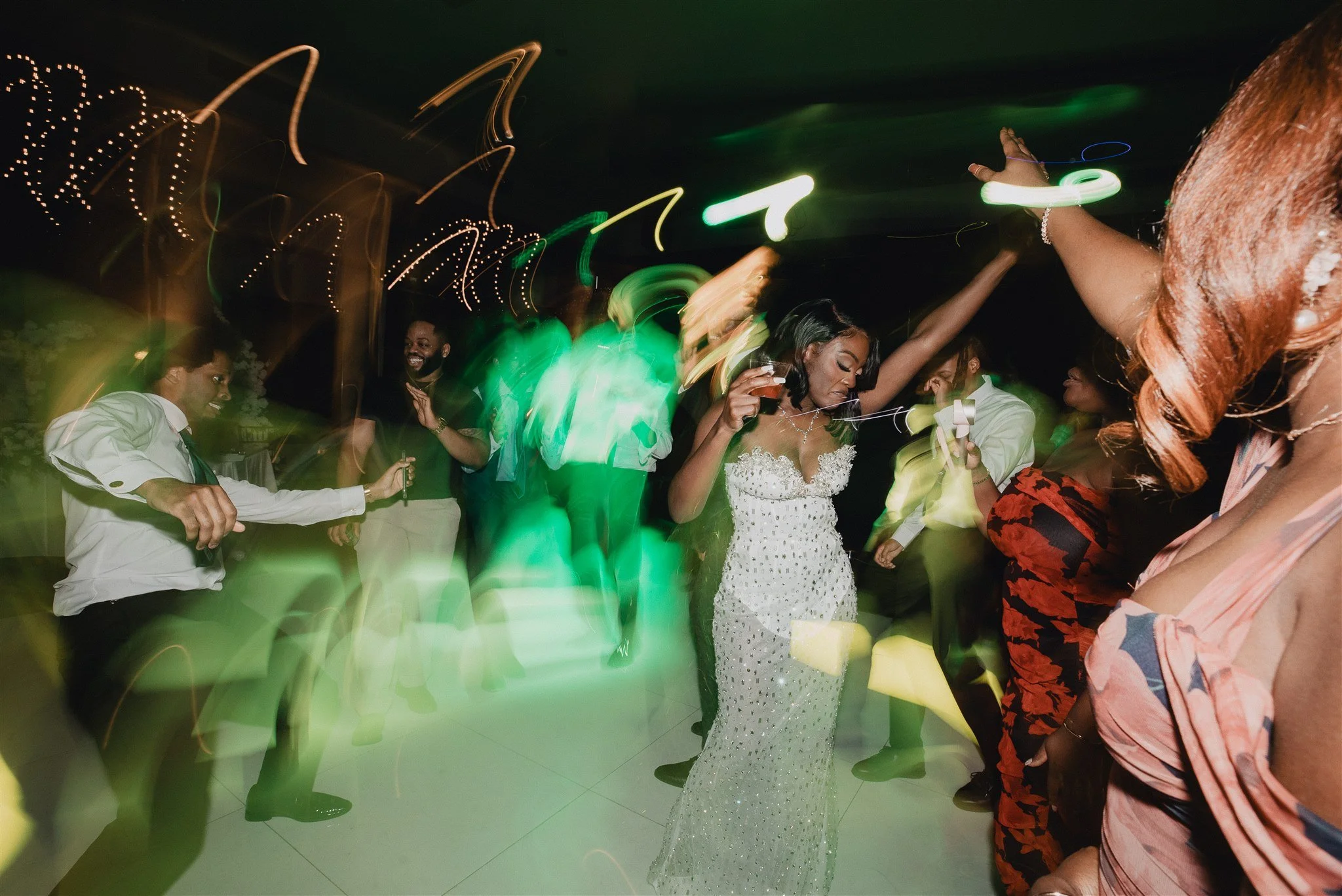 wedding reception at vertigo LA