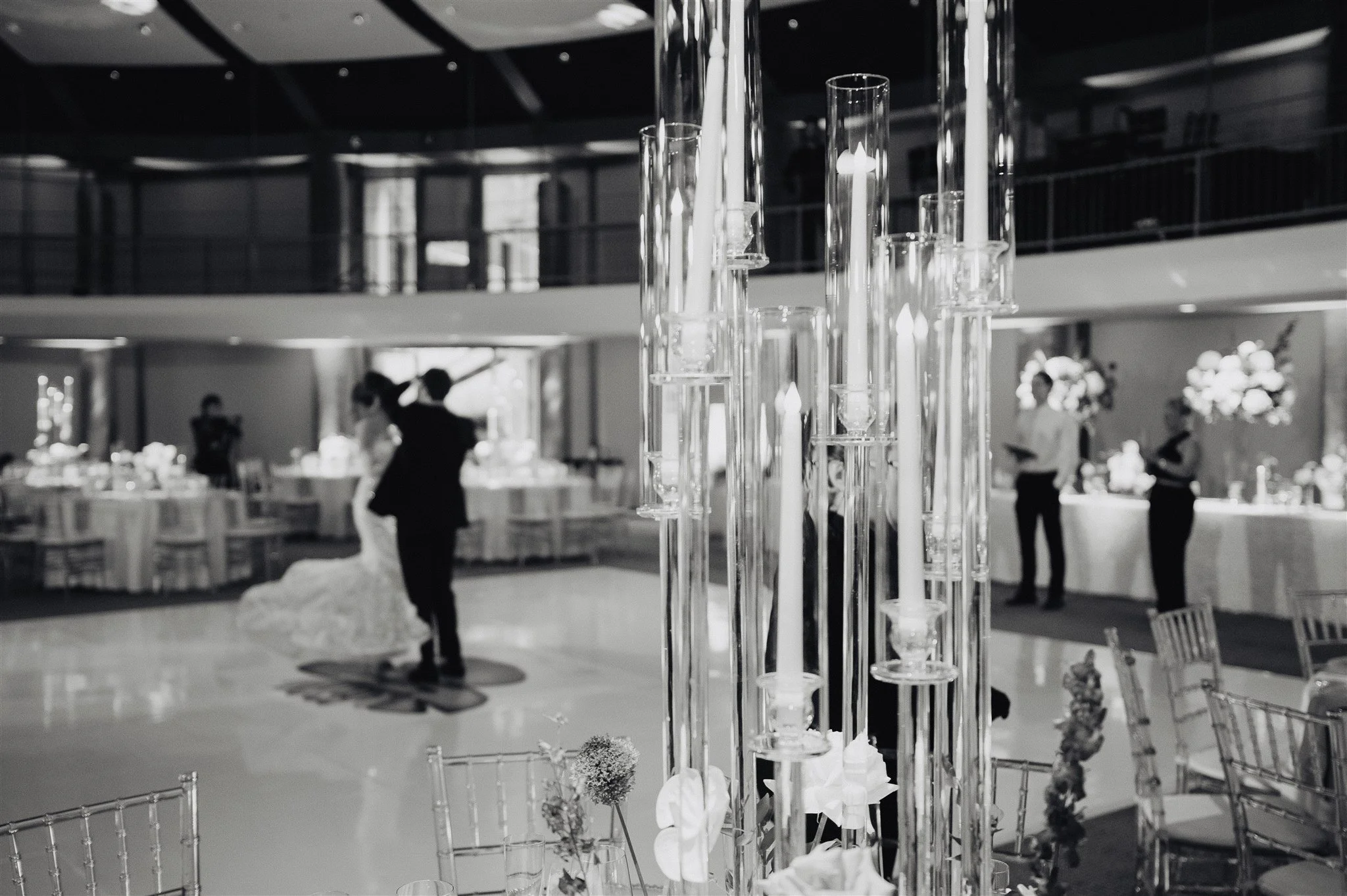 wedding reception fun at skirball center