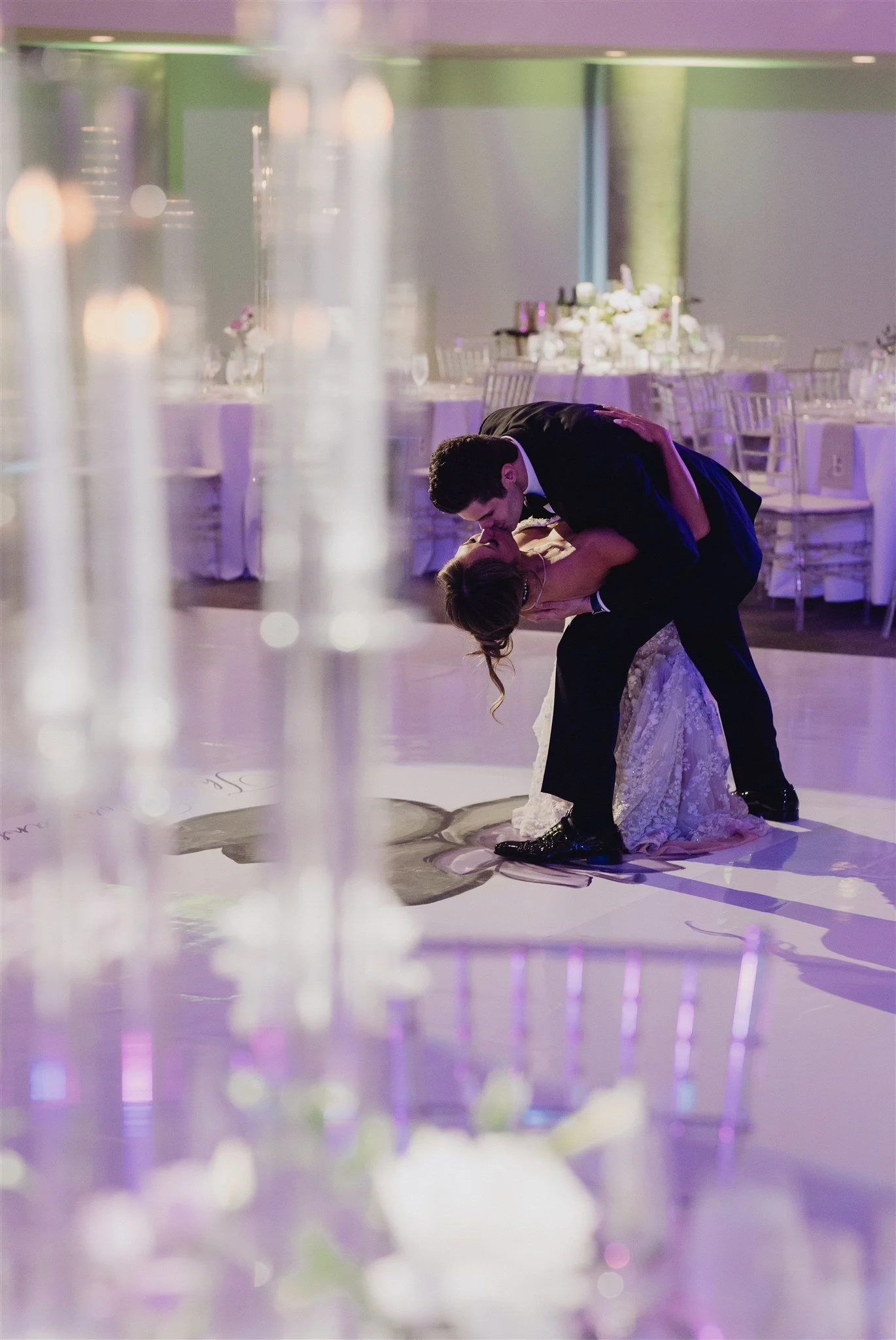 wedding reception fun at skirball center