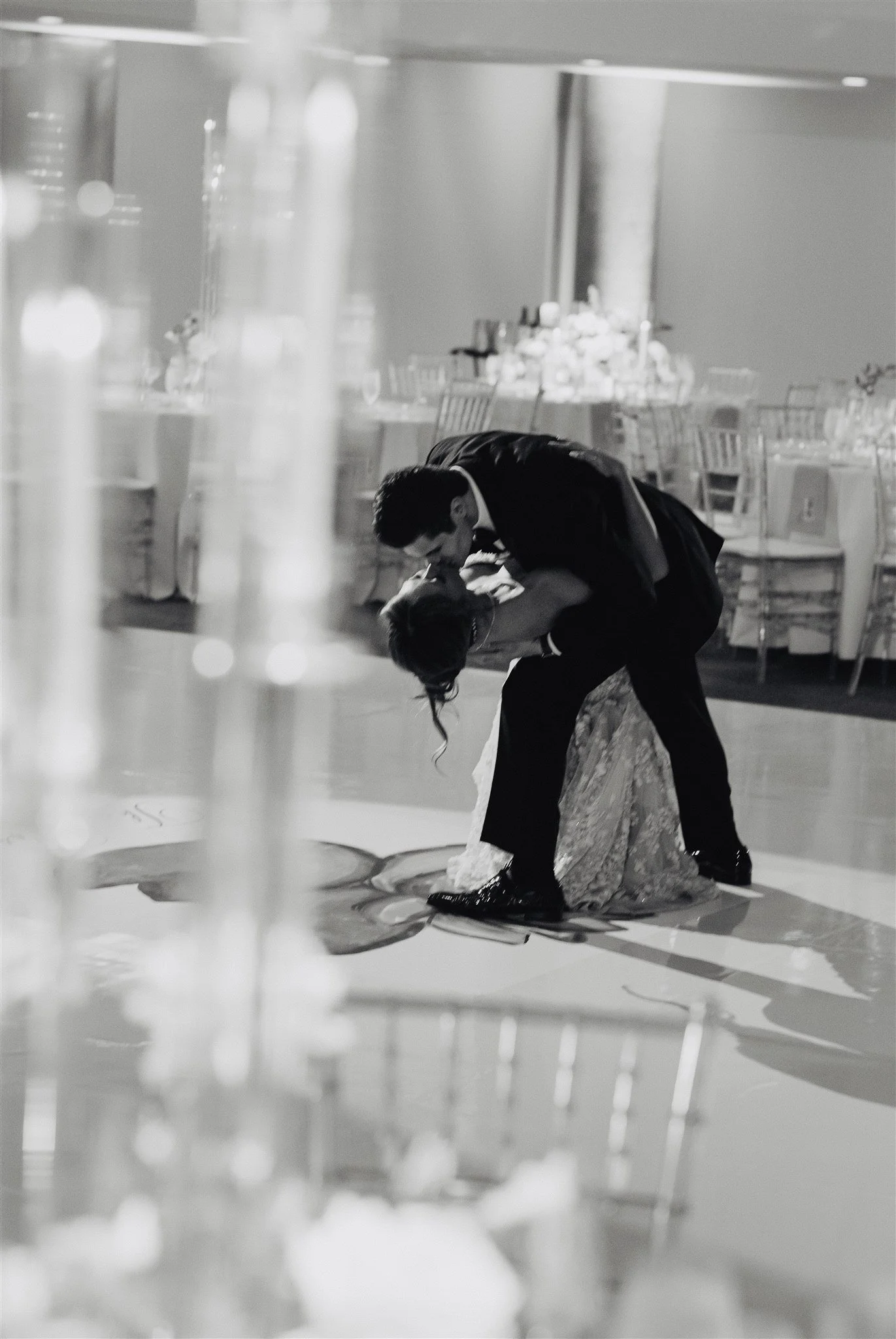 wedding reception fun at skirball center