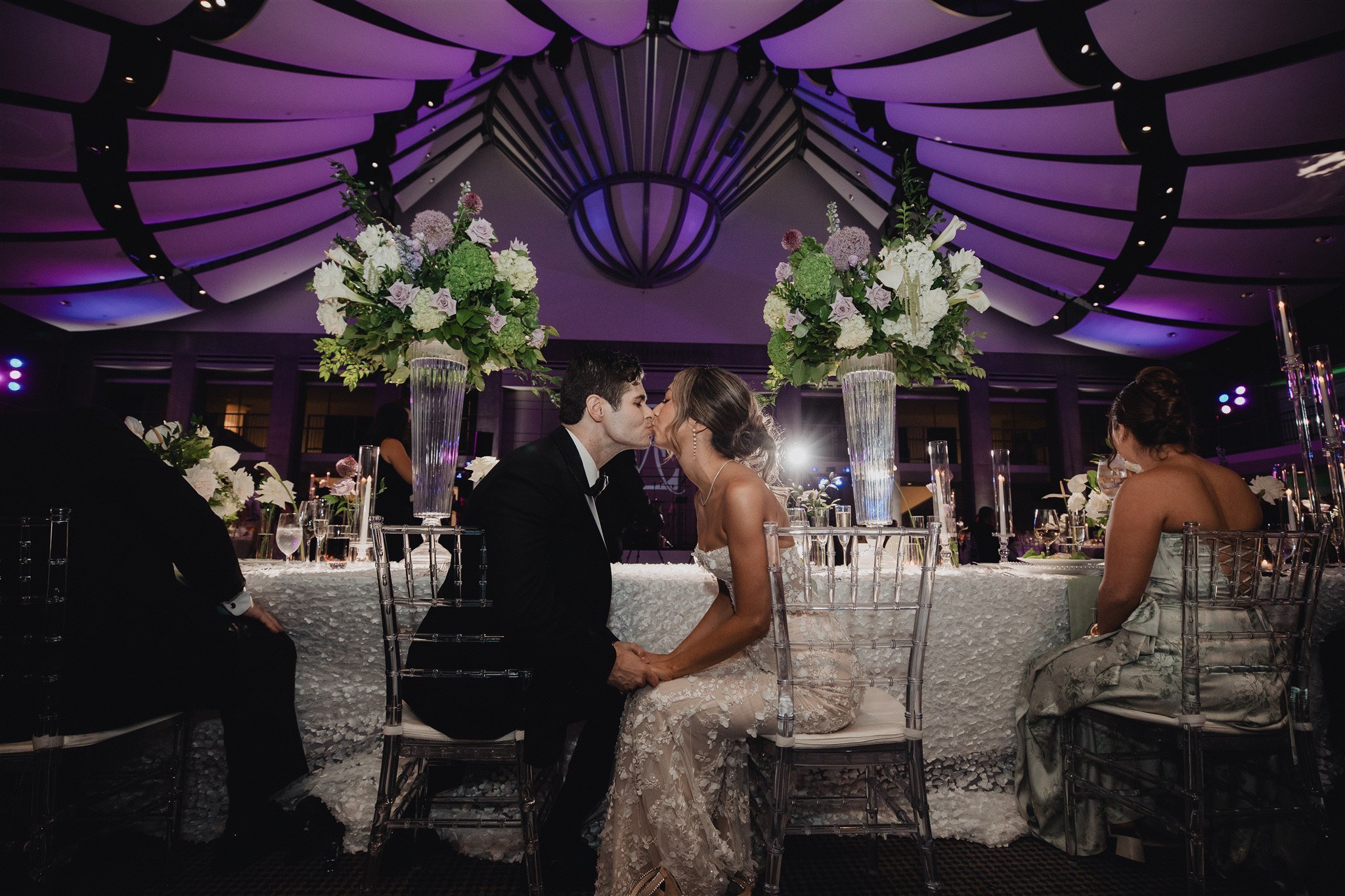 wedding reception fun at skirball center