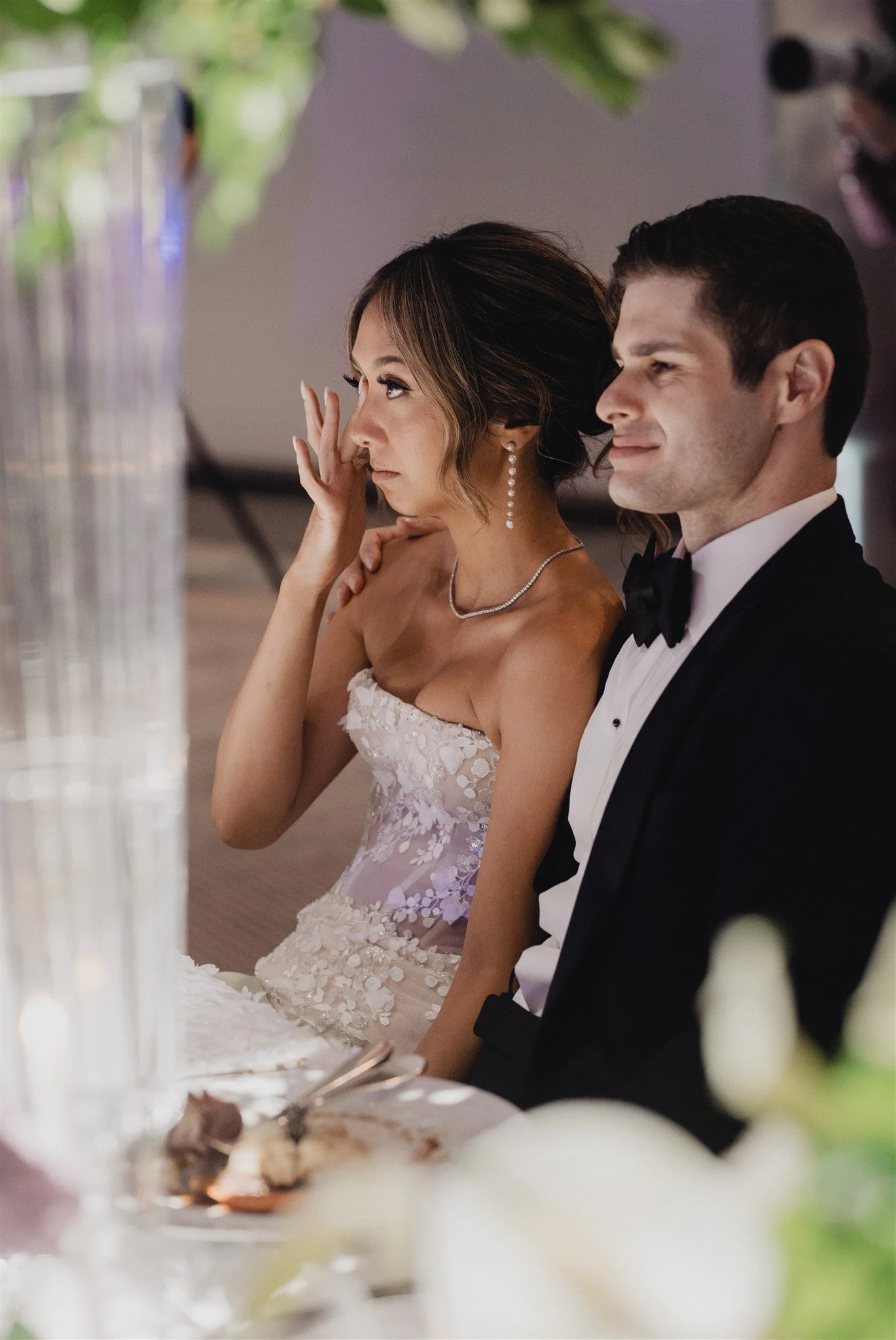 wedding reception fun at skirball center