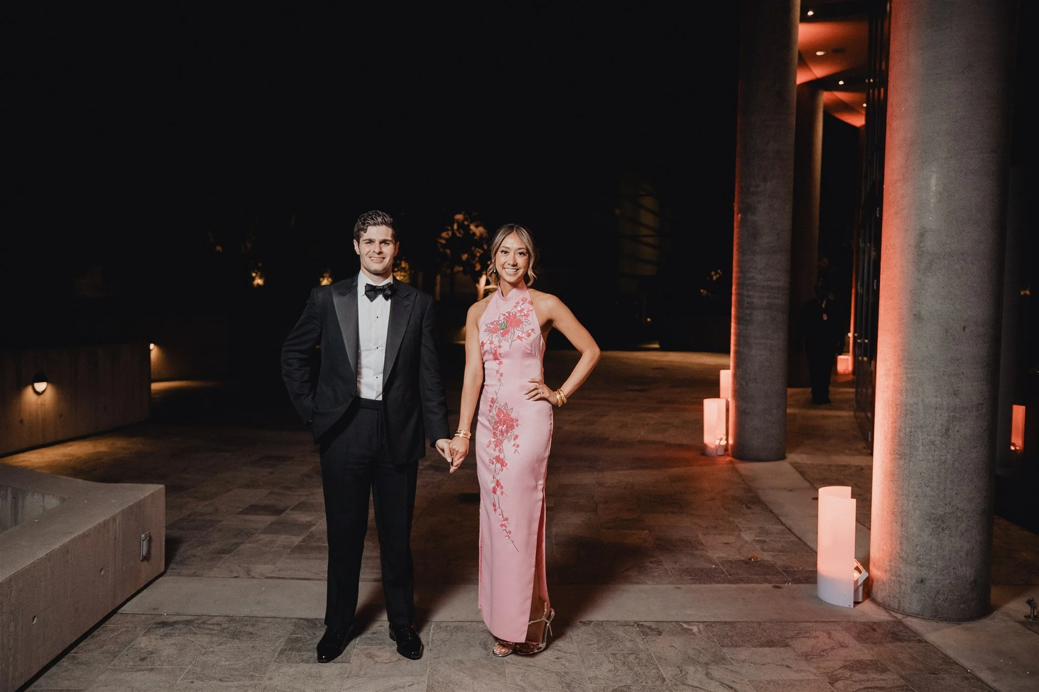 wedding reception fun at skirball center