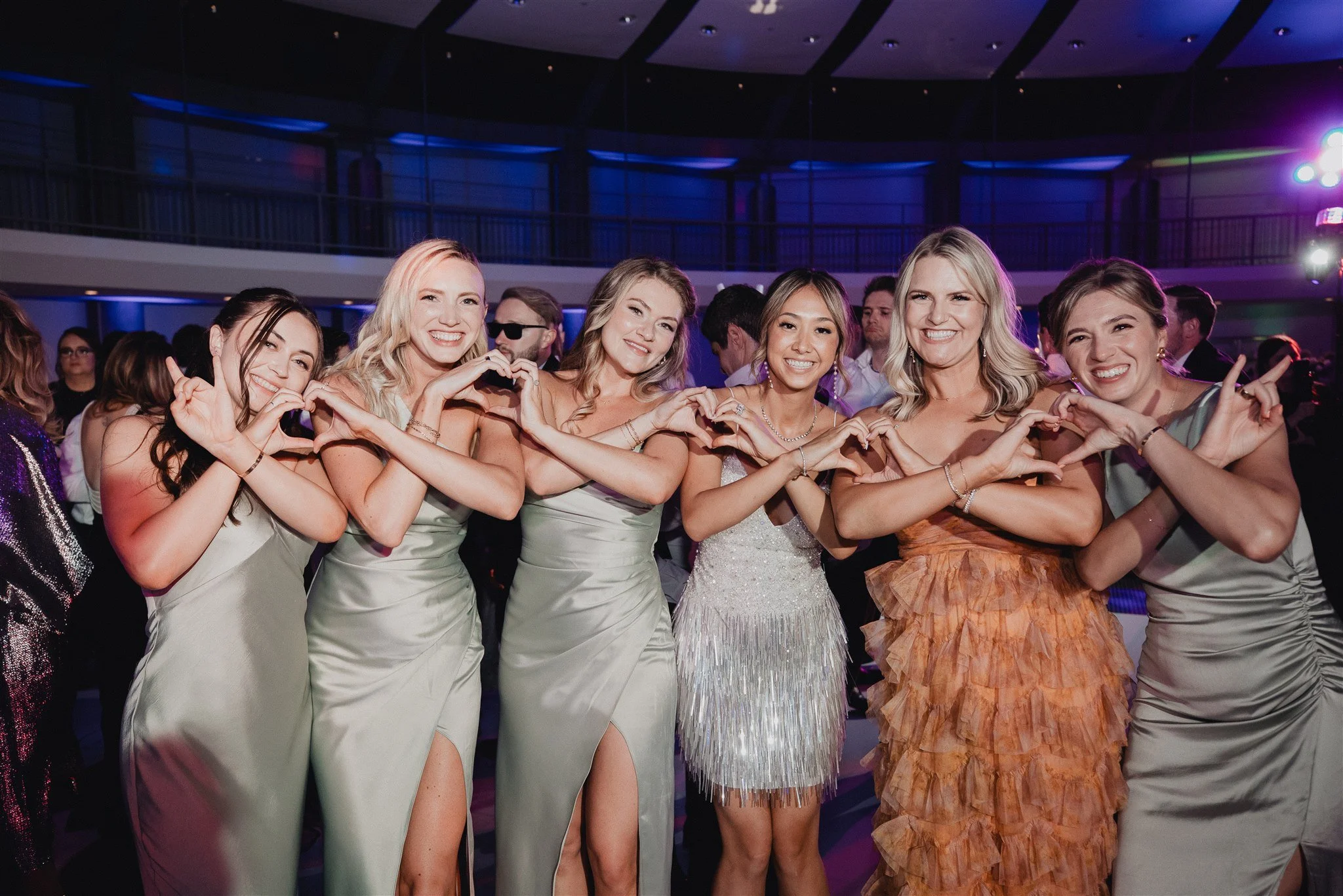 wedding reception fun at skirball center