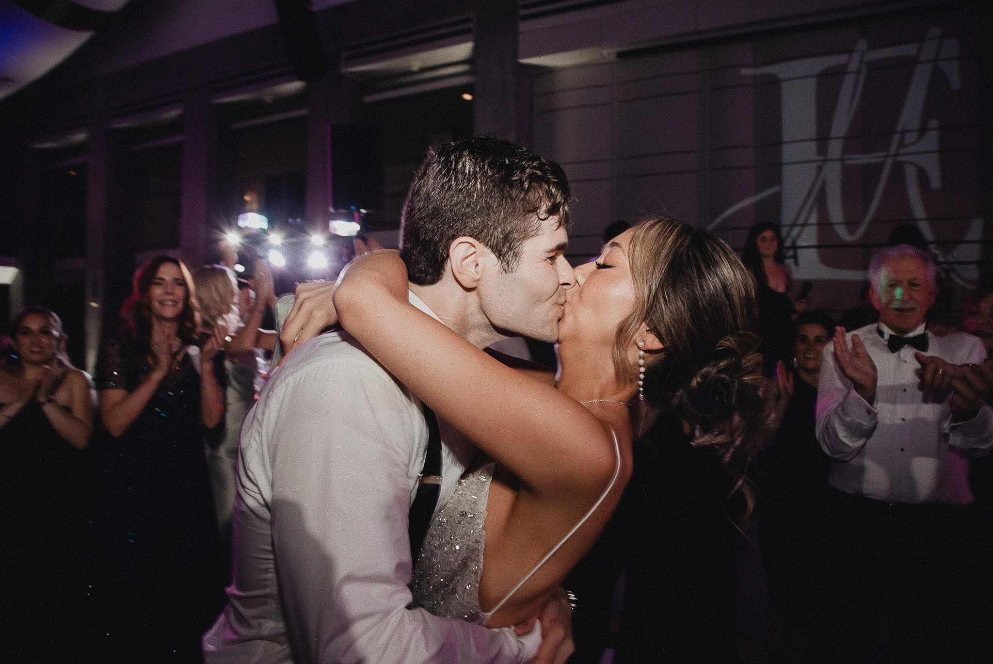 wedding reception fun at skirball center