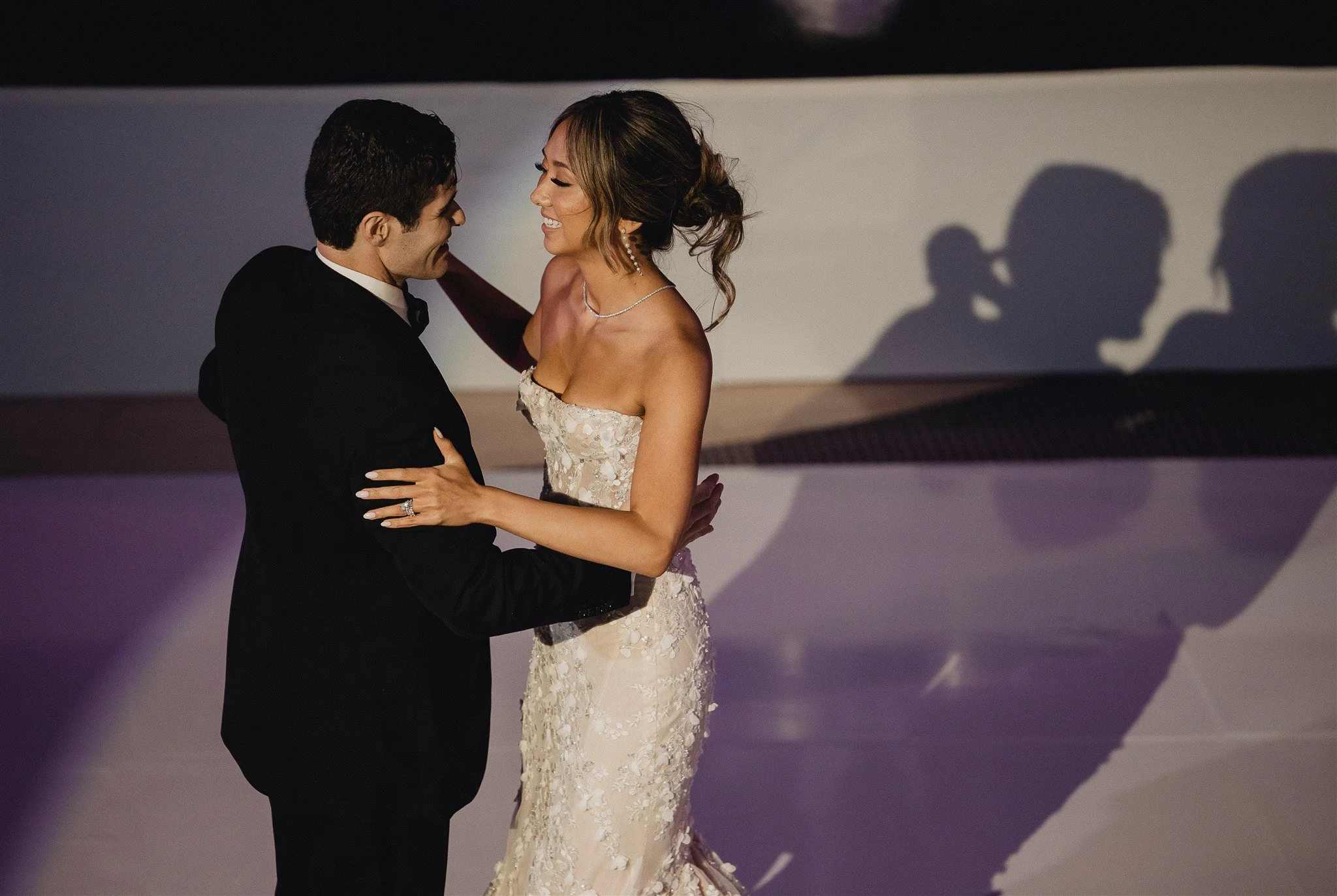 wedding reception fun at skirball center