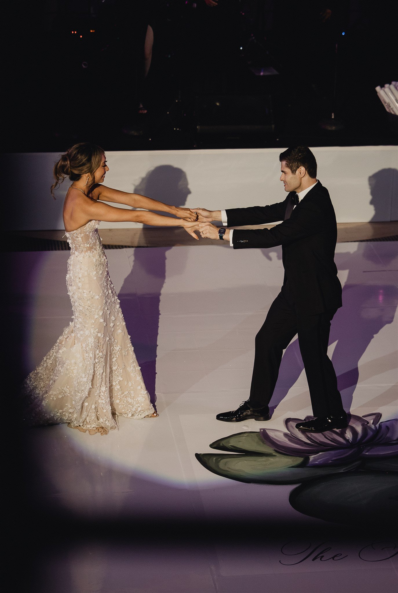 wedding reception fun at skirball center