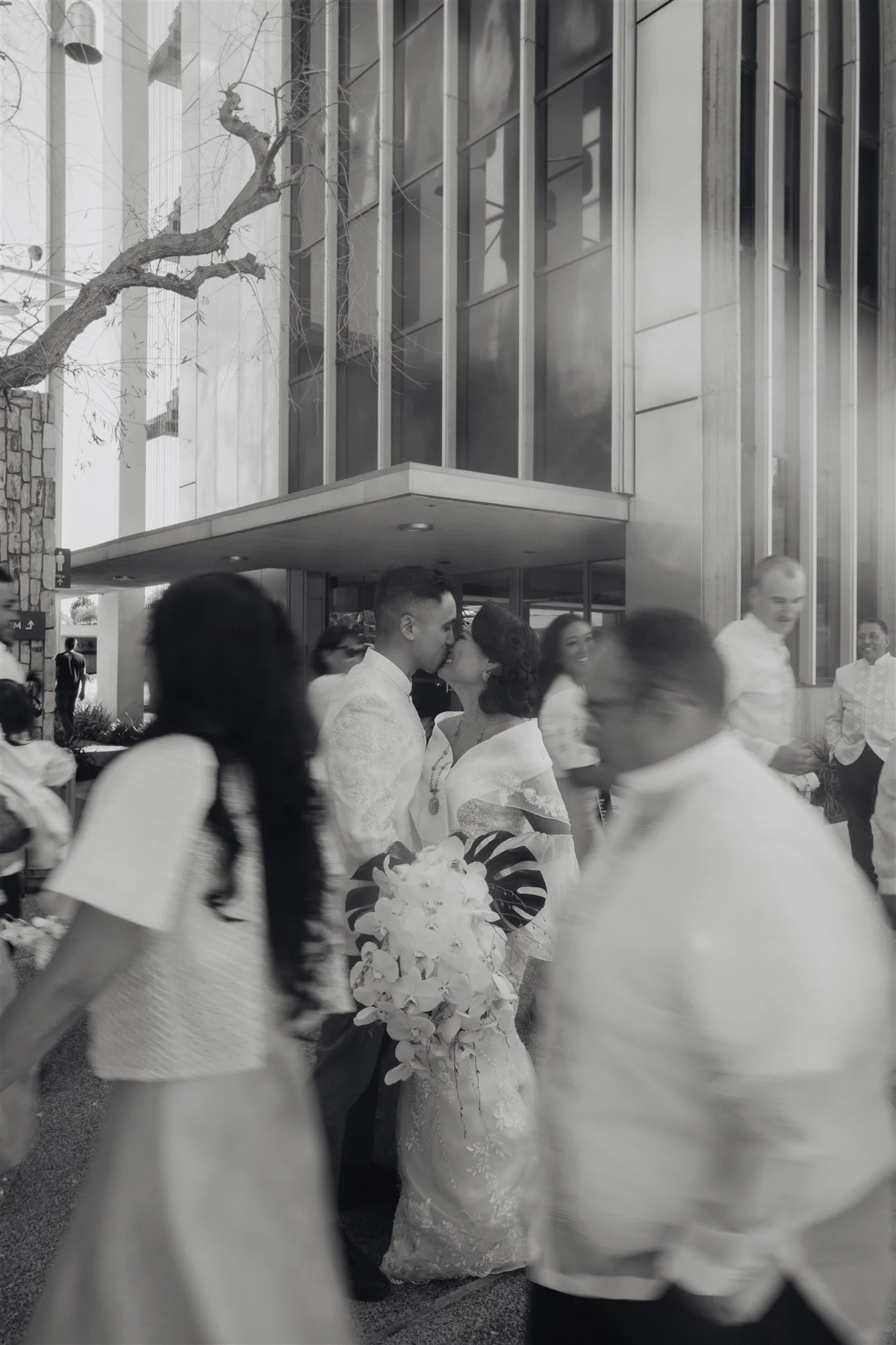 wedding ceremony at christ cathedral