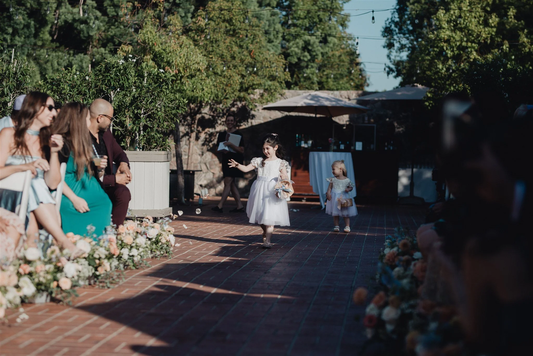 wedding ceremony at castaway burbank