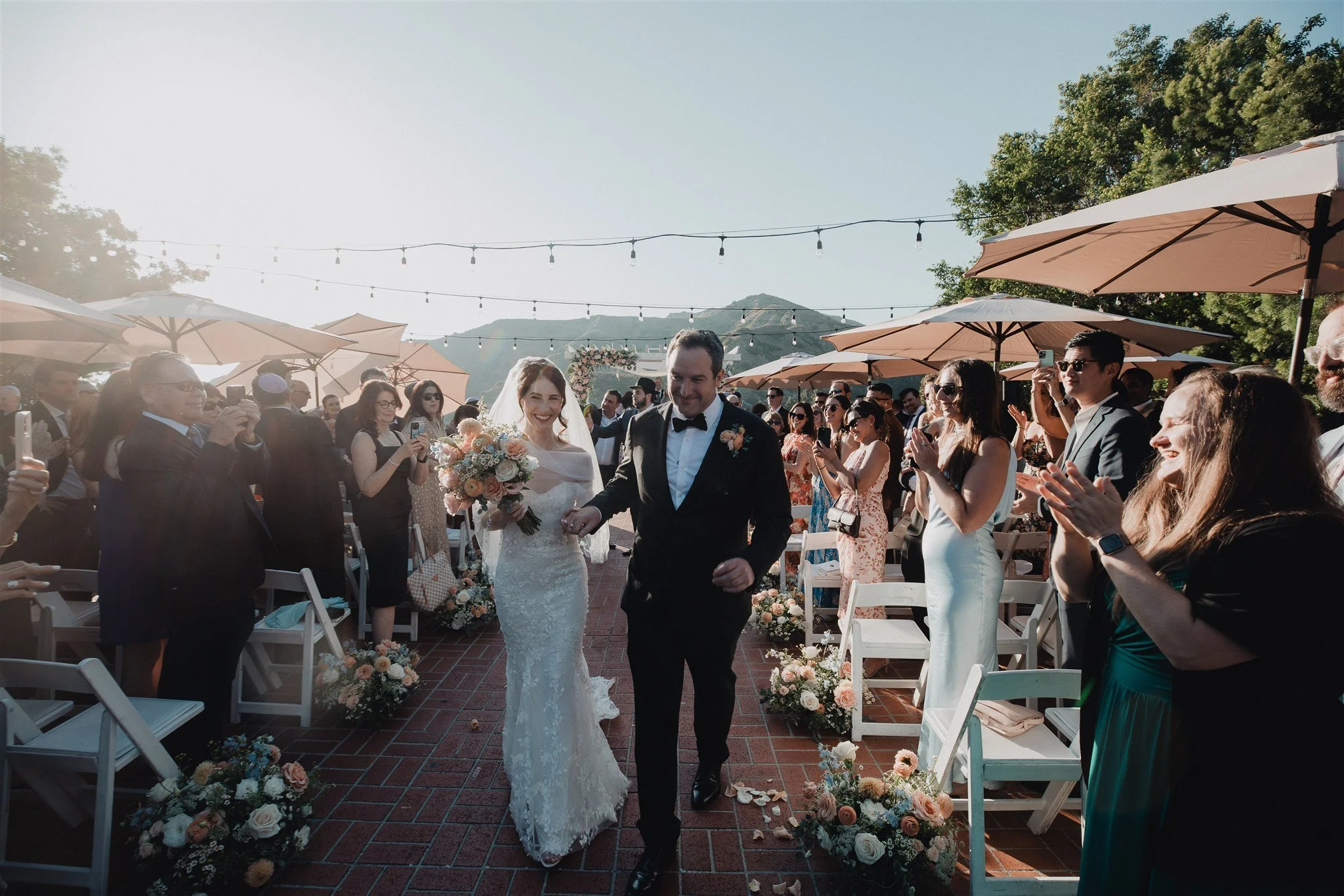 wedding ceremony at castaway burbank