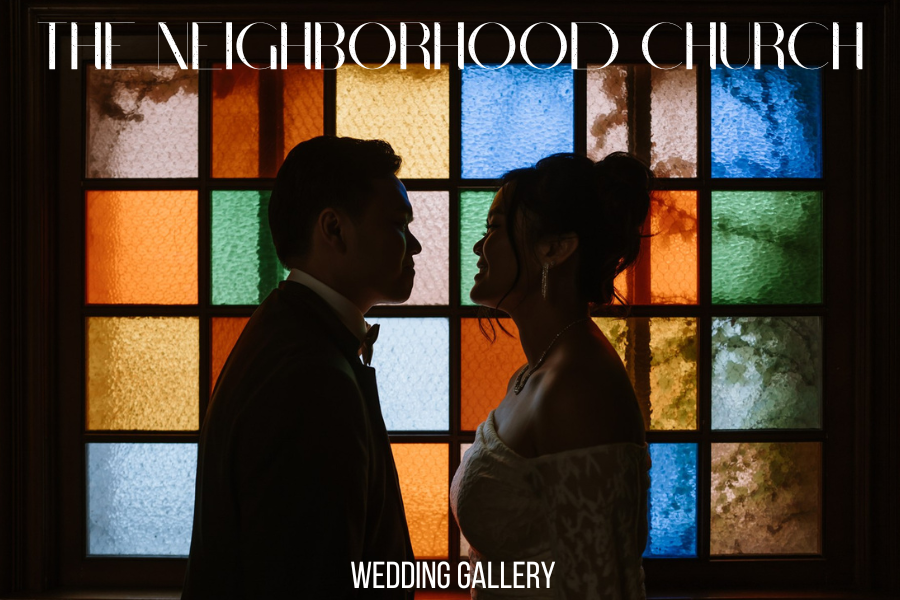Wedding Gallery at The Neighborhood Church | Brian &amp; Gavi