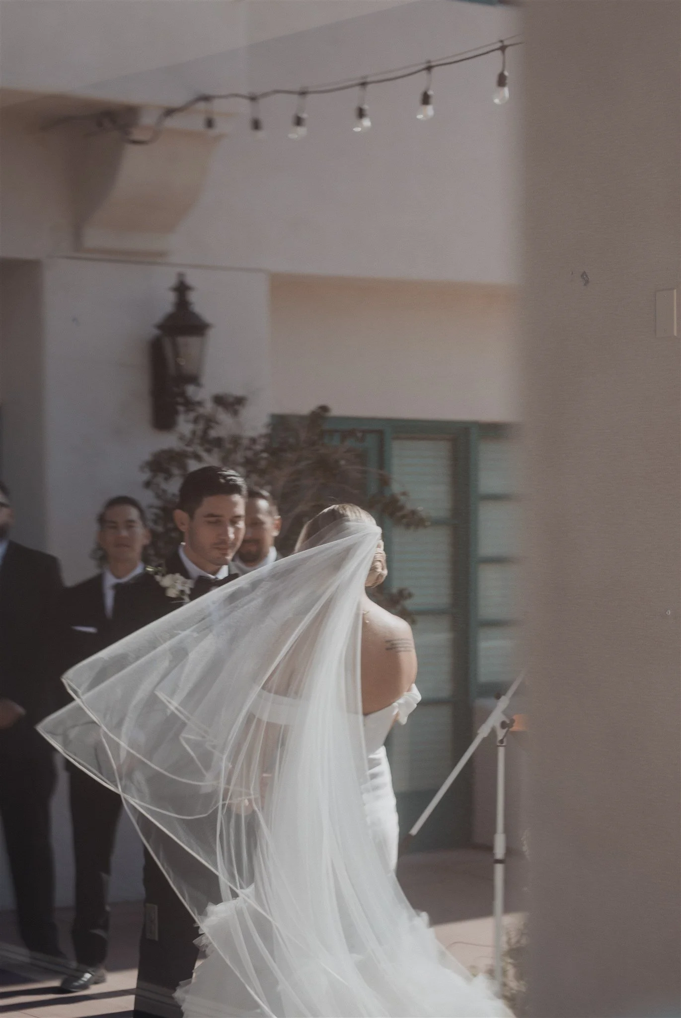 wedding ceremony at DoubleTree San Pedro