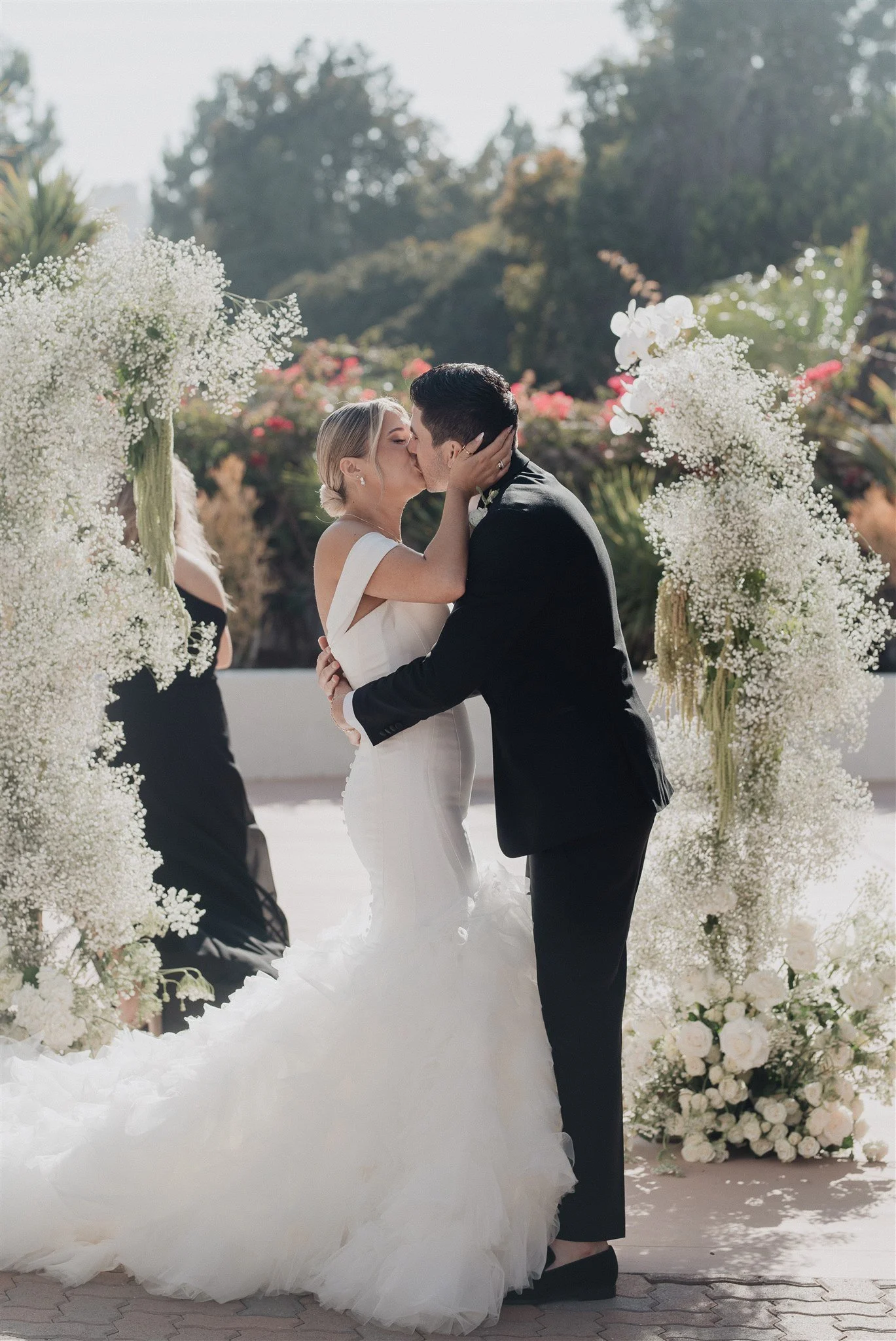 wedding ceremony at DoubleTree San Pedro