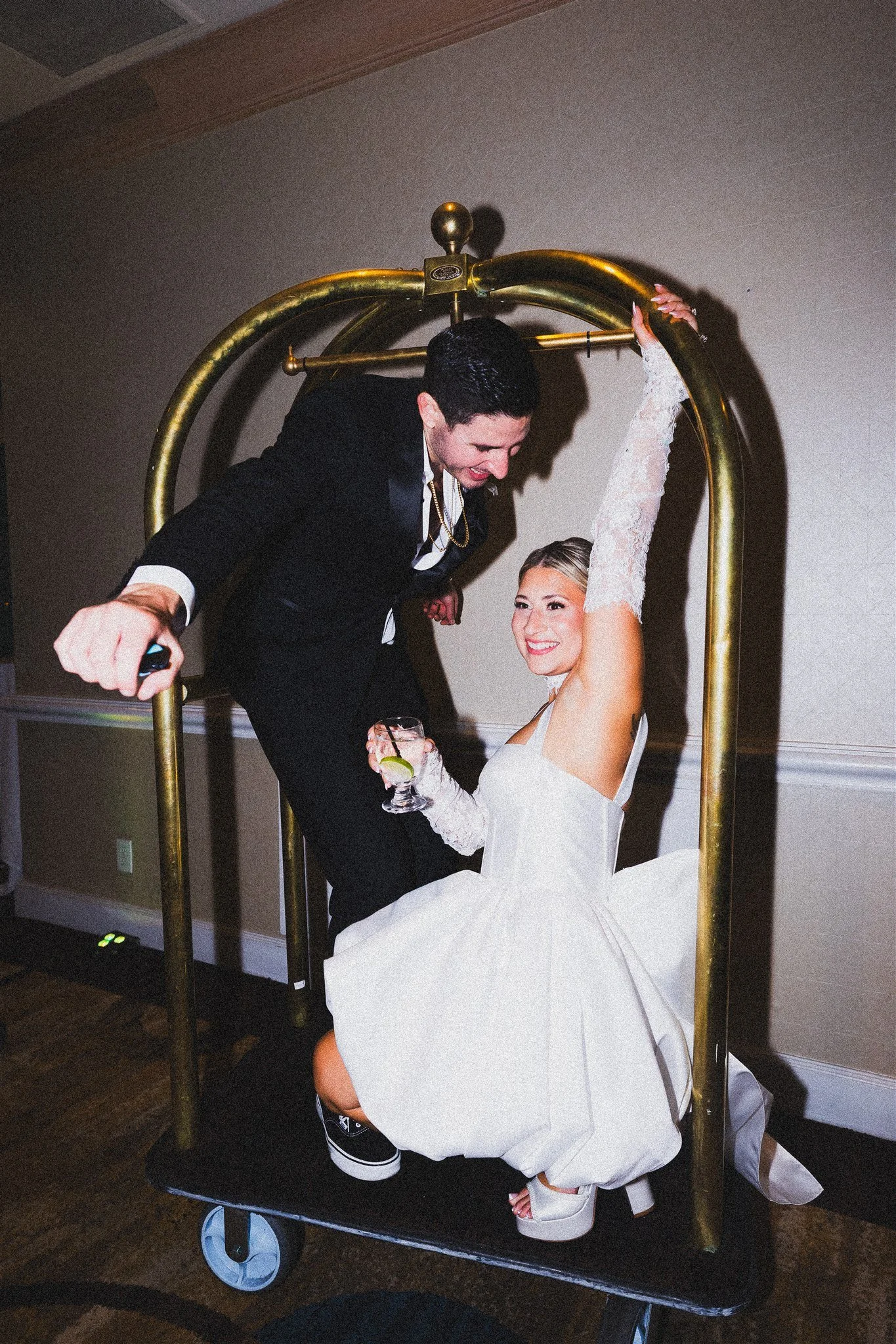 wedding reception at DoubleTree San Pedro