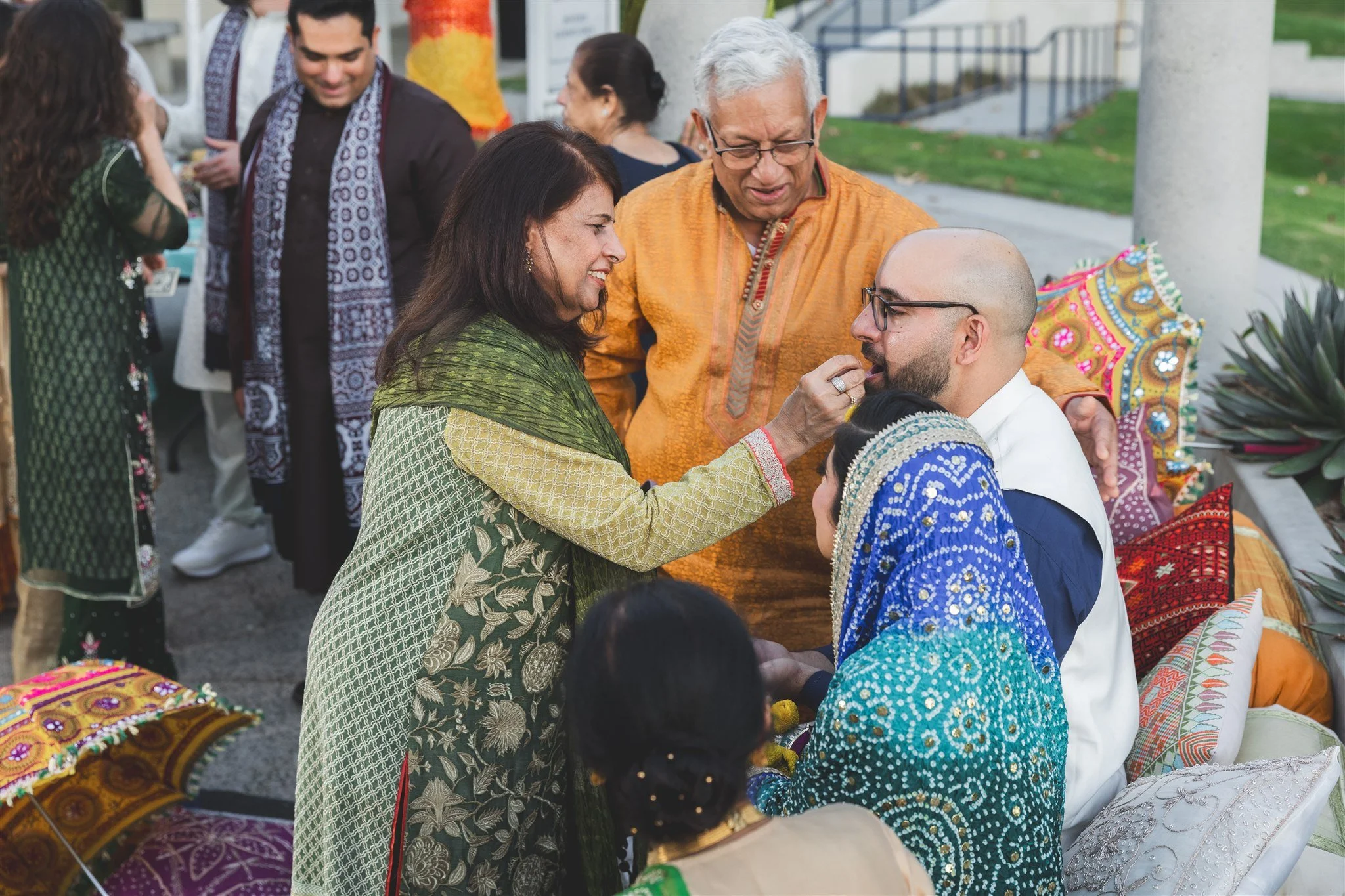 indian pre-wedding ceremony