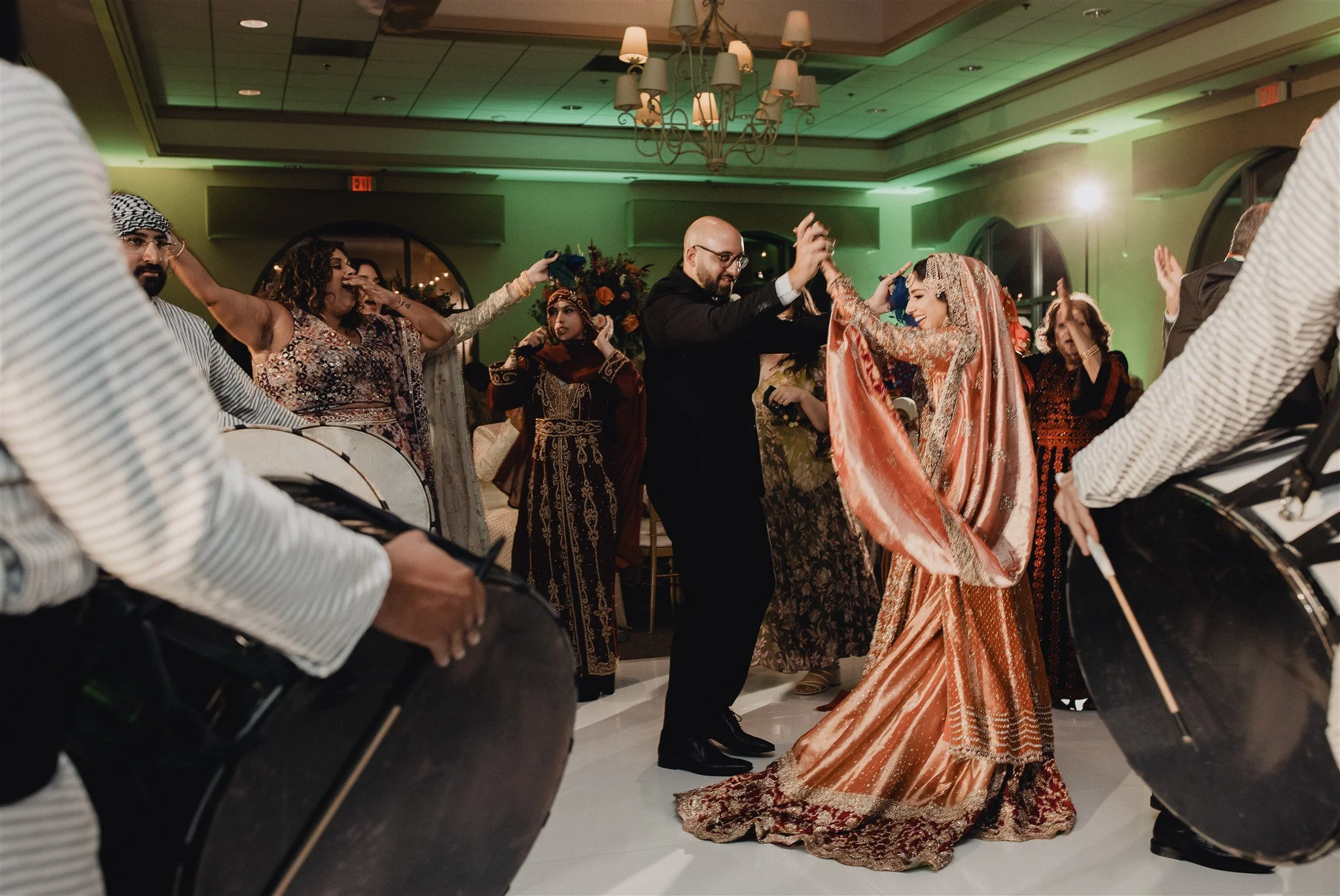 indian wedding reception at anaheim hills golf course