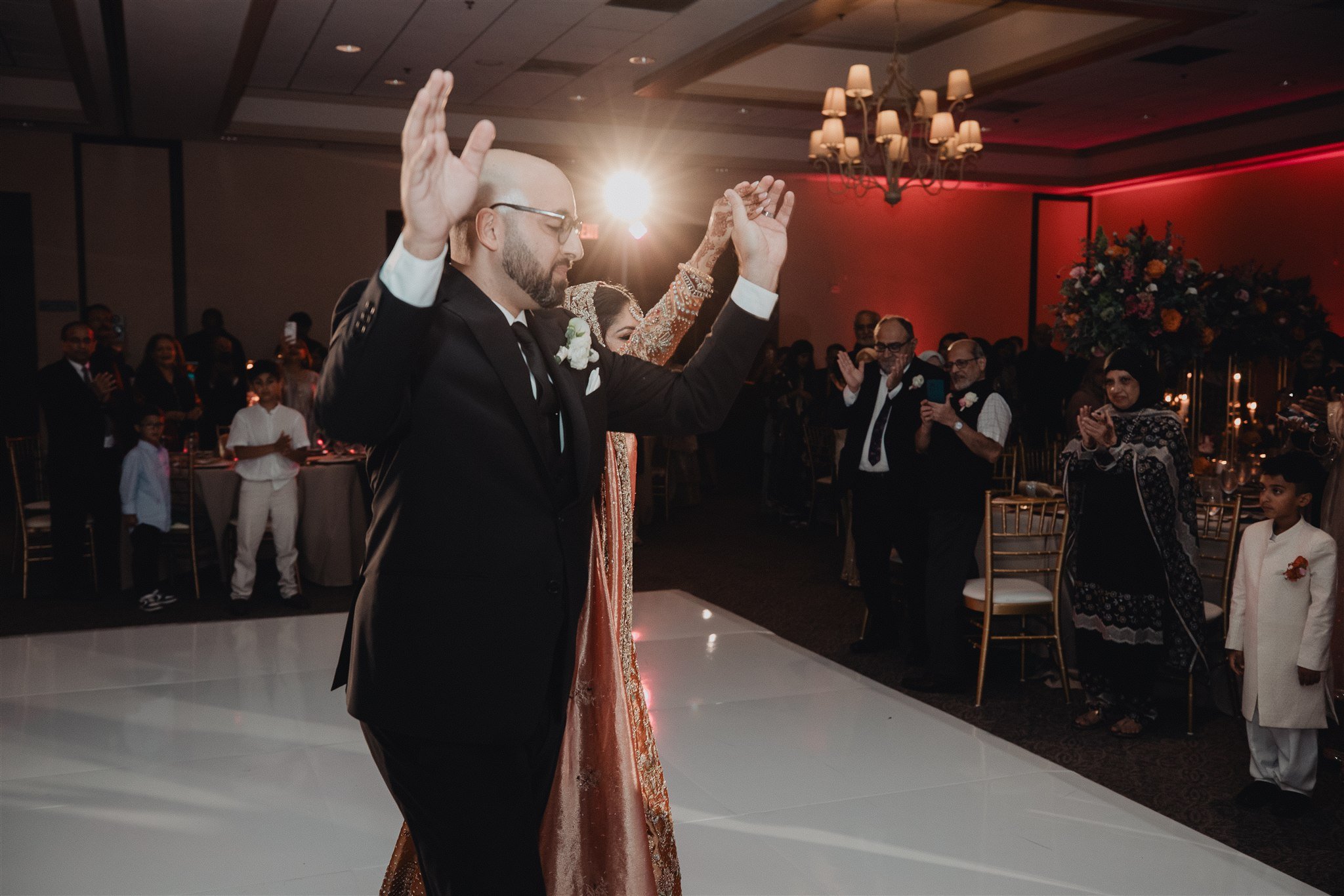 indian wedding reception at anaheim hills golf course