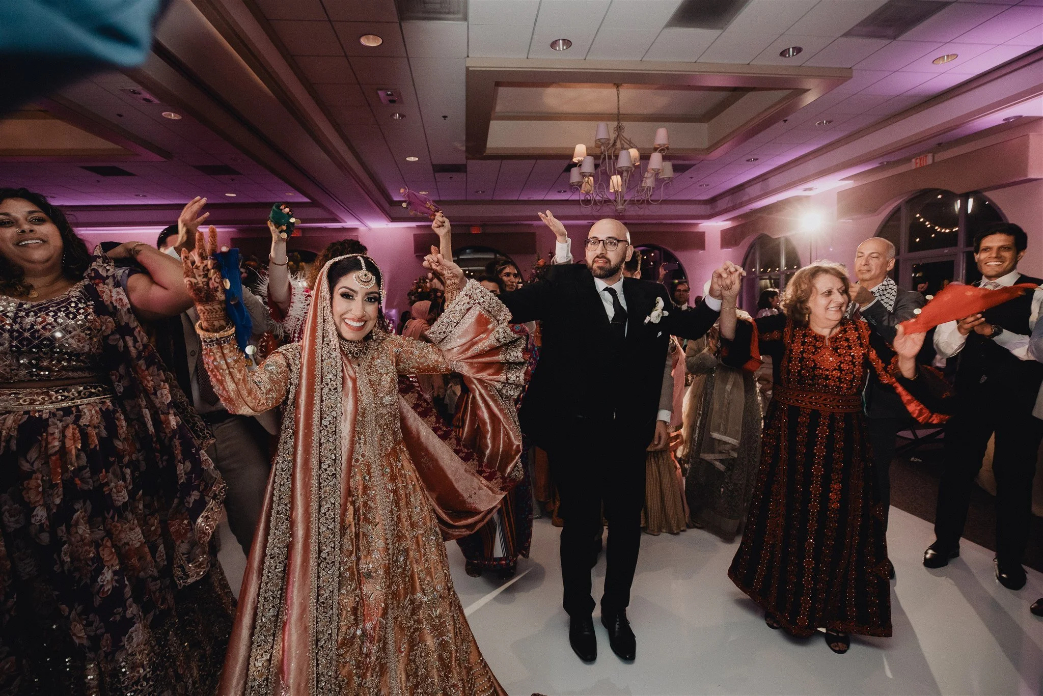 indian wedding reception at anaheim hills golf course