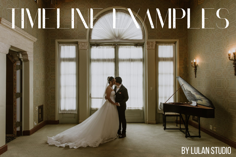 Los Angeles Wedding Photography Timeline Examples (By Season)