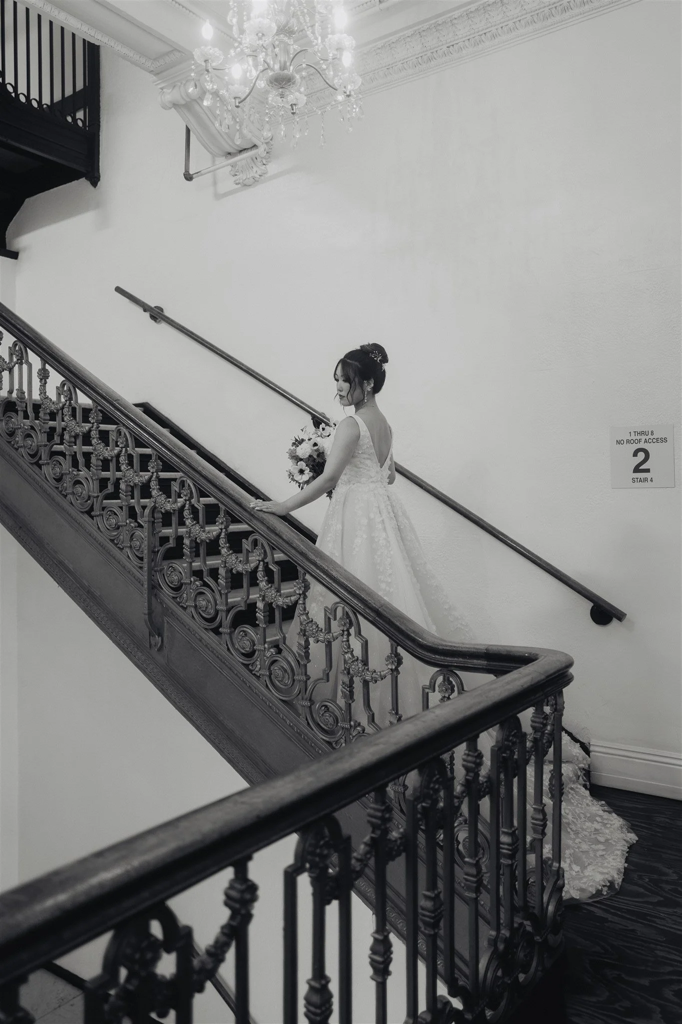 bride and groom location shoot at alexandria ballrooms