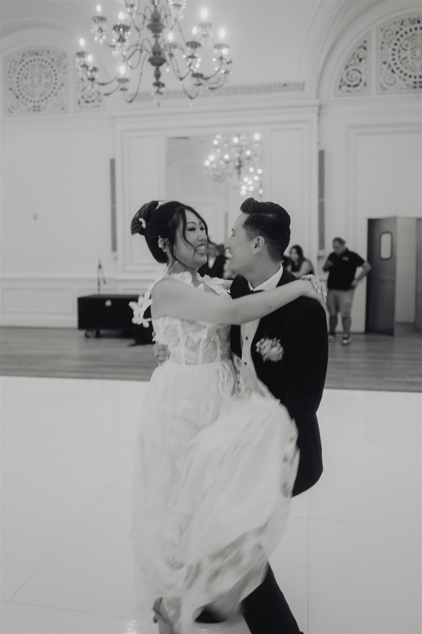 wedding reception at alexandria ballrooms