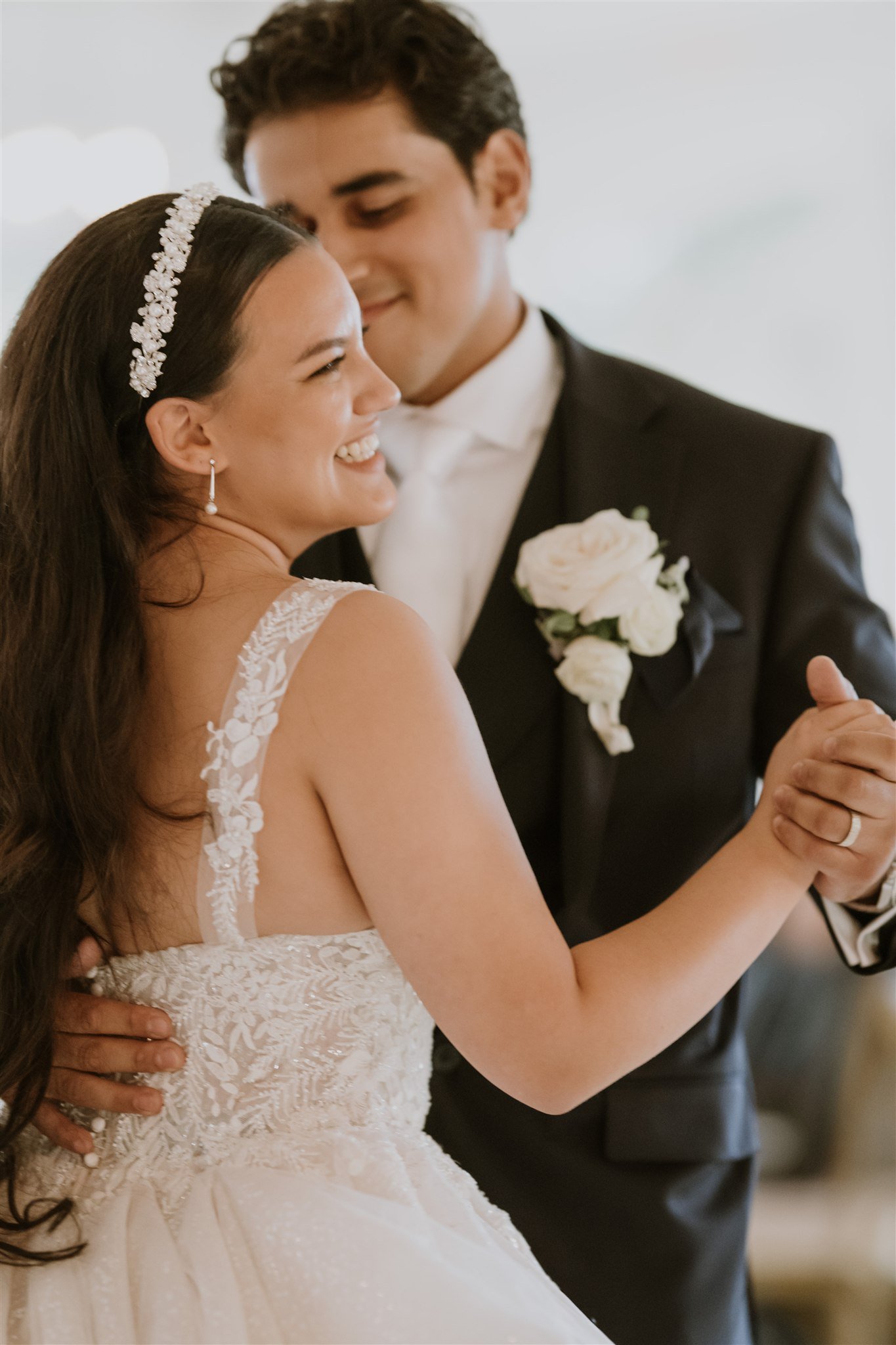 wedding reception at brookside gold club