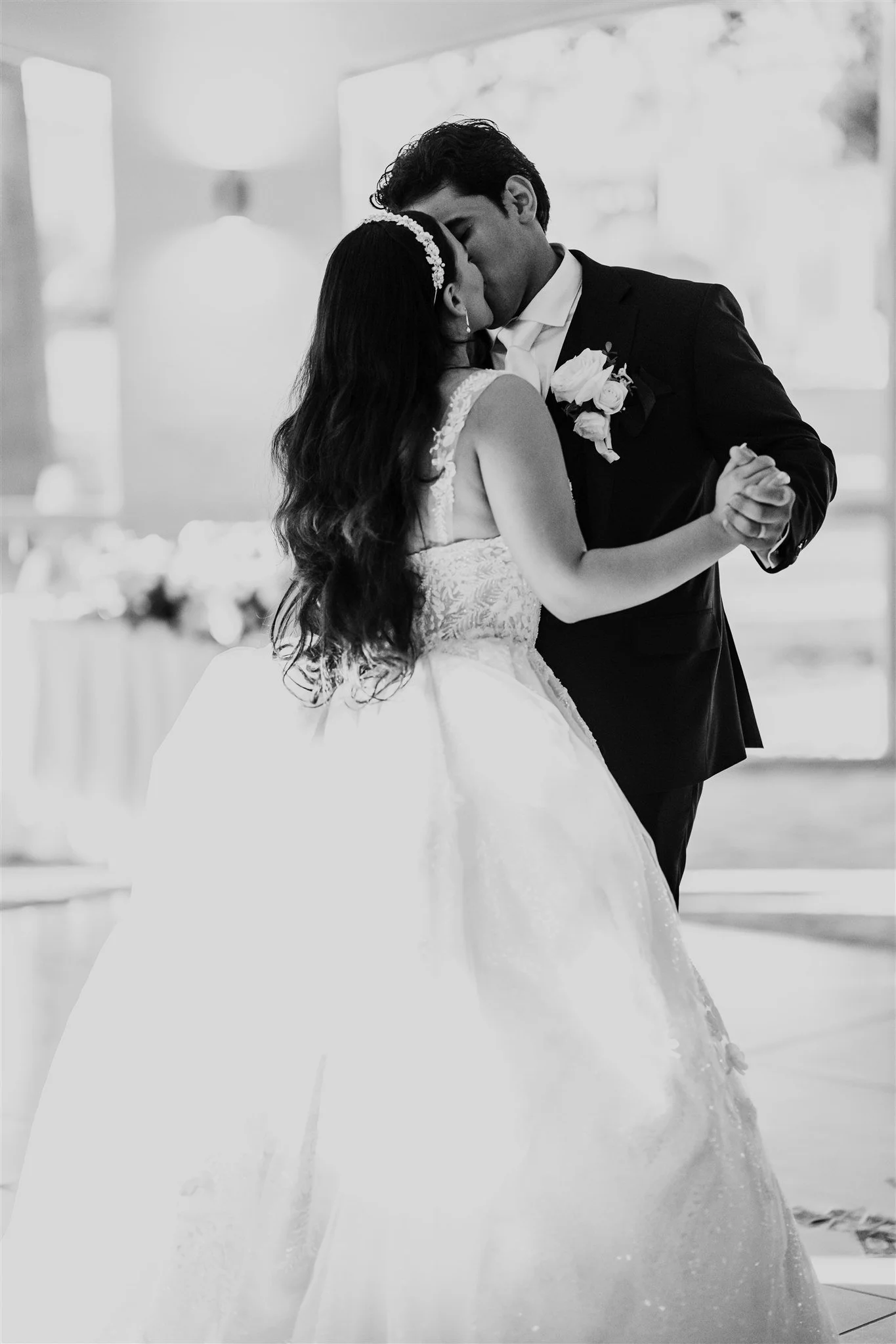 wedding reception at brookside gold club