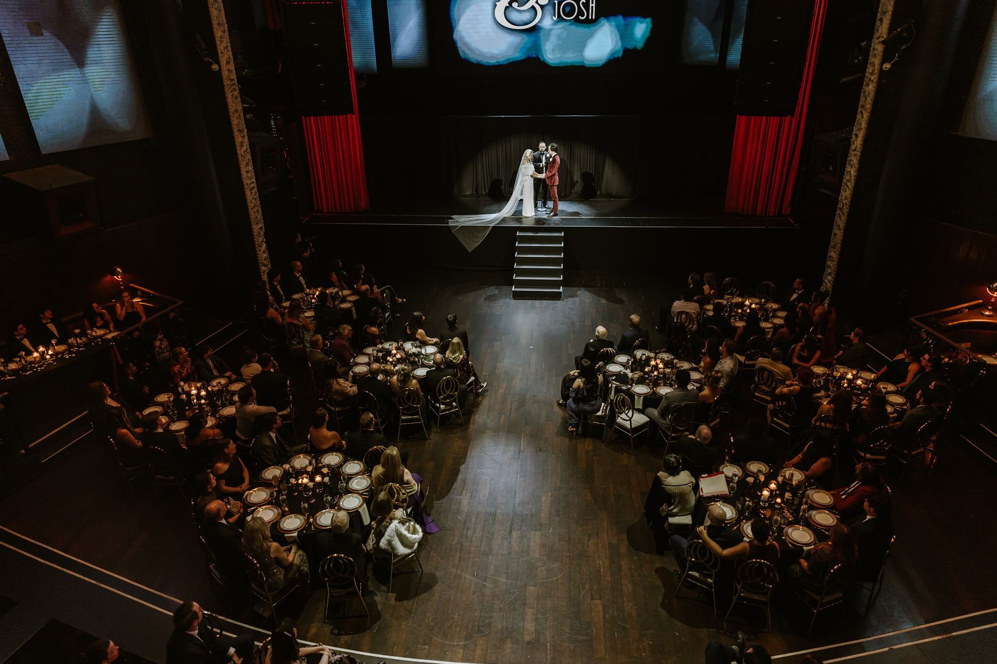 wedding ceremony at avalon hollywood