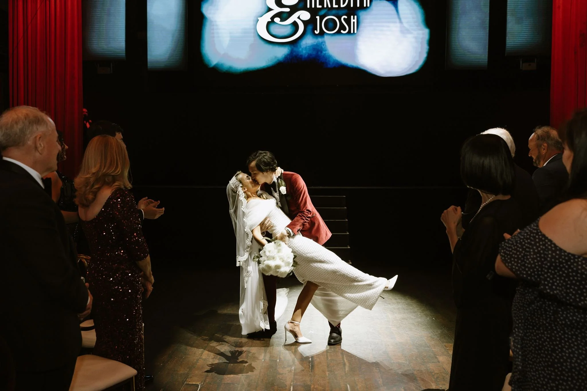 wedding ceremony at avalon hollywood