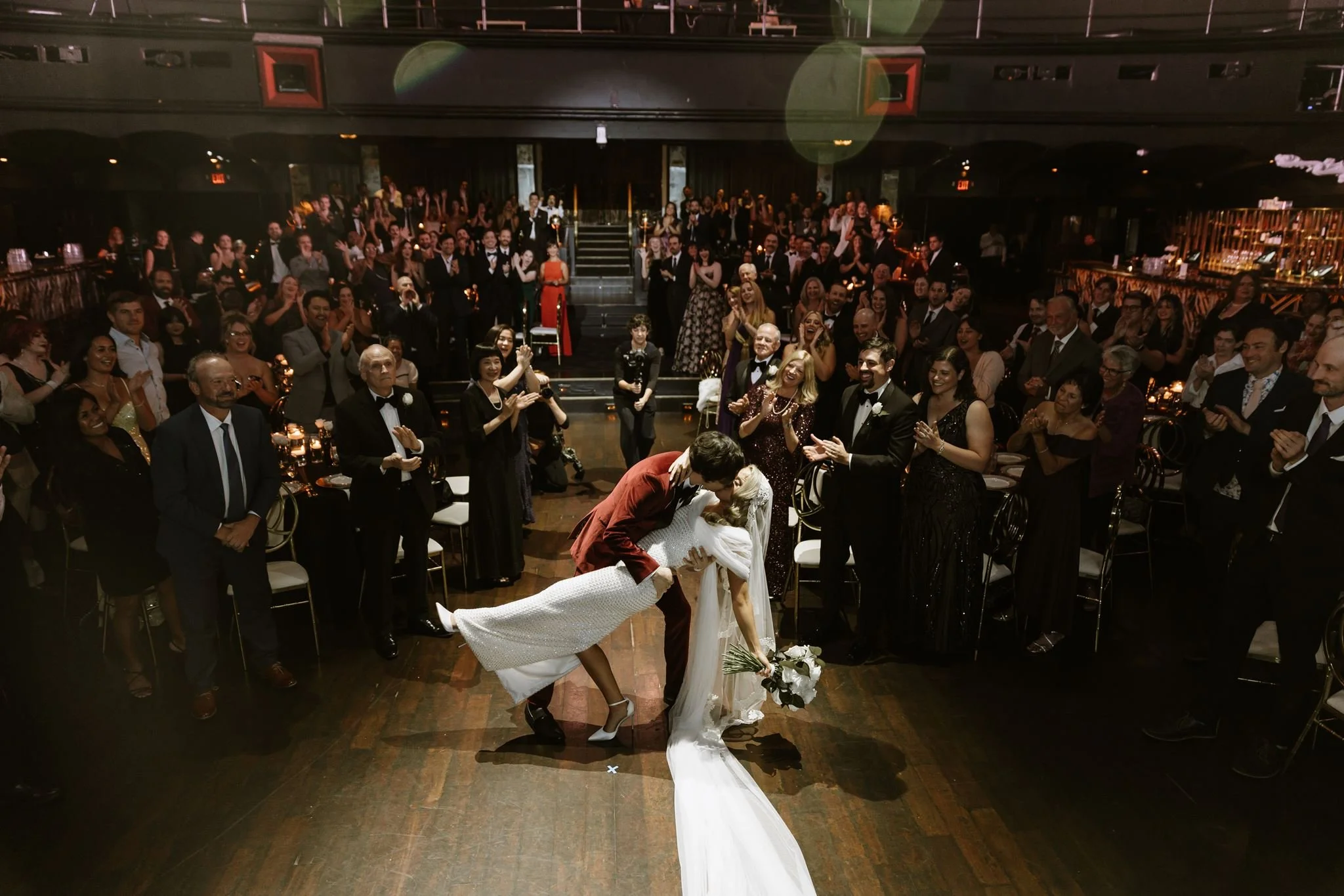 wedding ceremony at avalon hollywood
