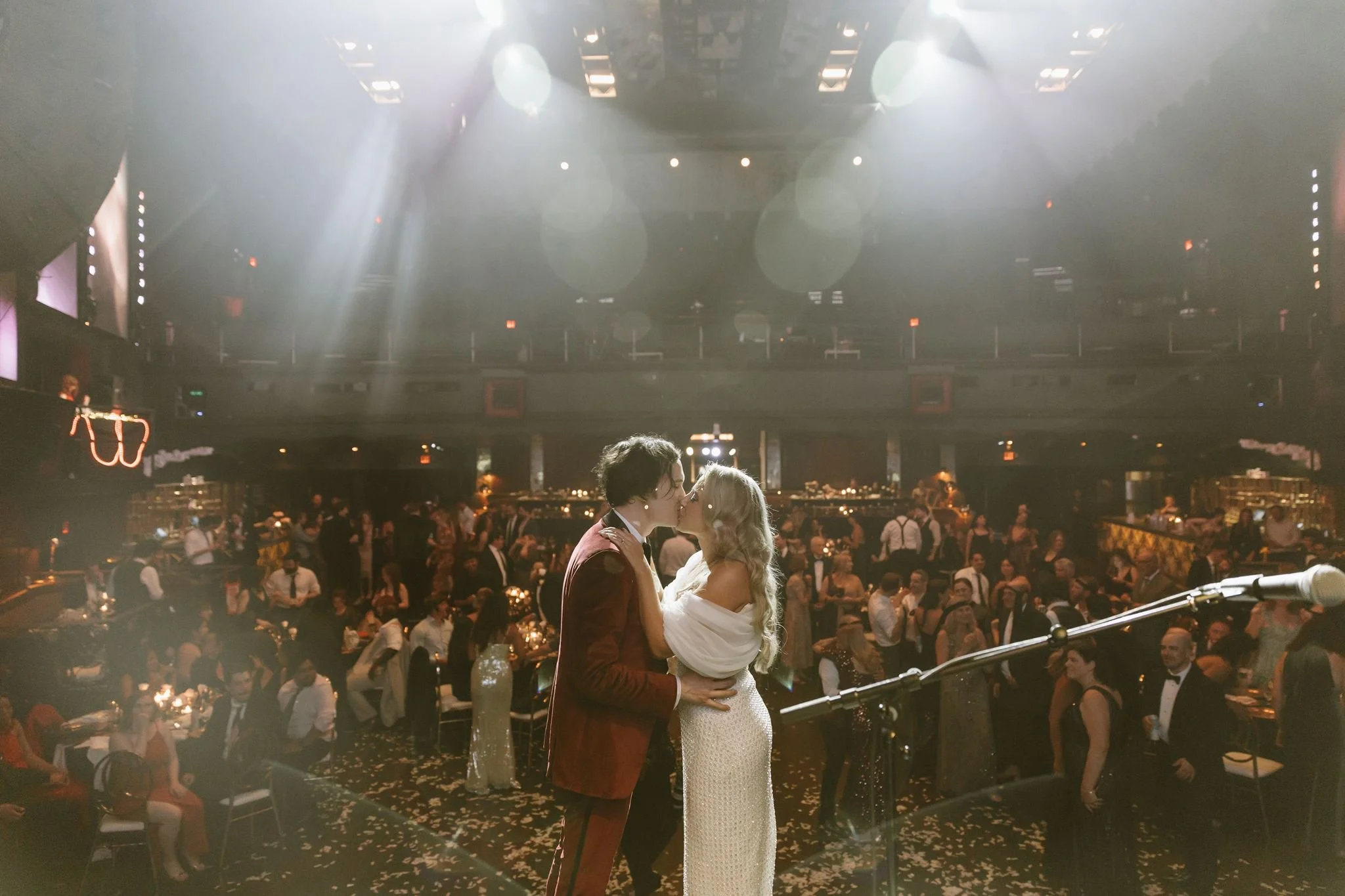 wedding reception at avalon hollywood
